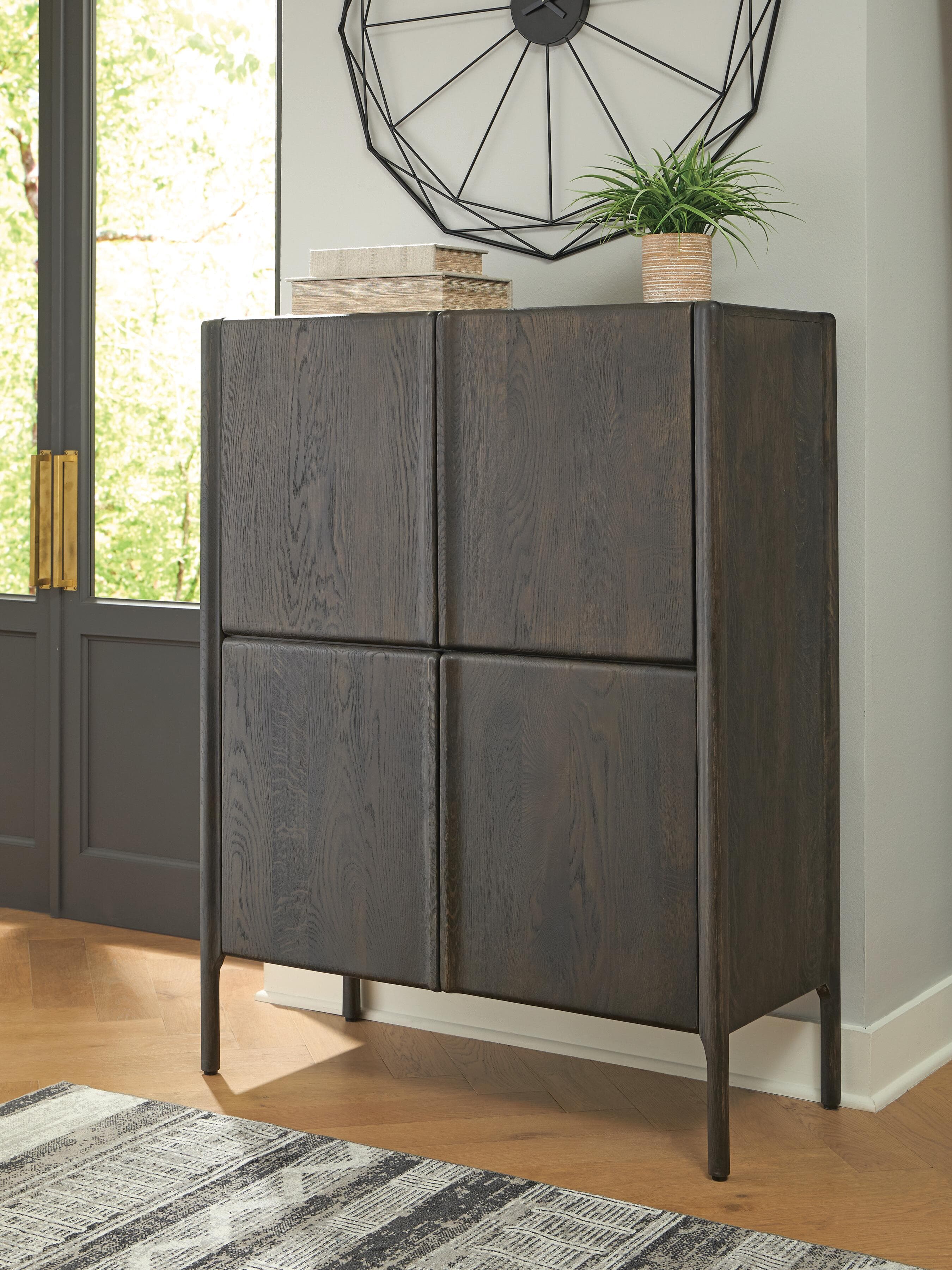 Orsonal Accent Cabinet — Espresso Brown — view 2