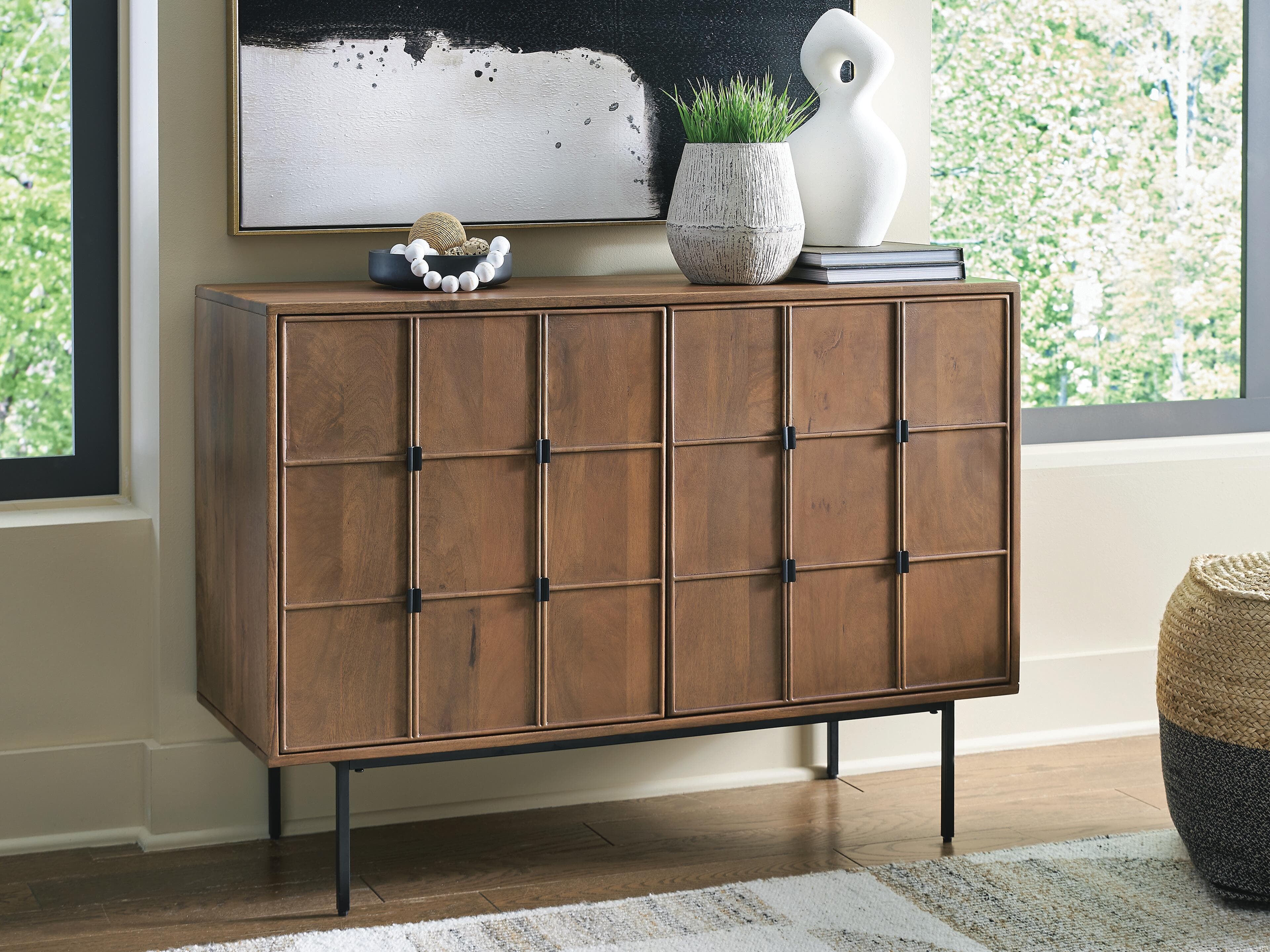 Juddins Accent Cabinet — Brown — view 2