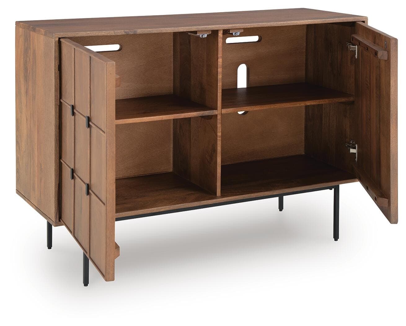 Juddins Accent Cabinet — Brown — view 3
