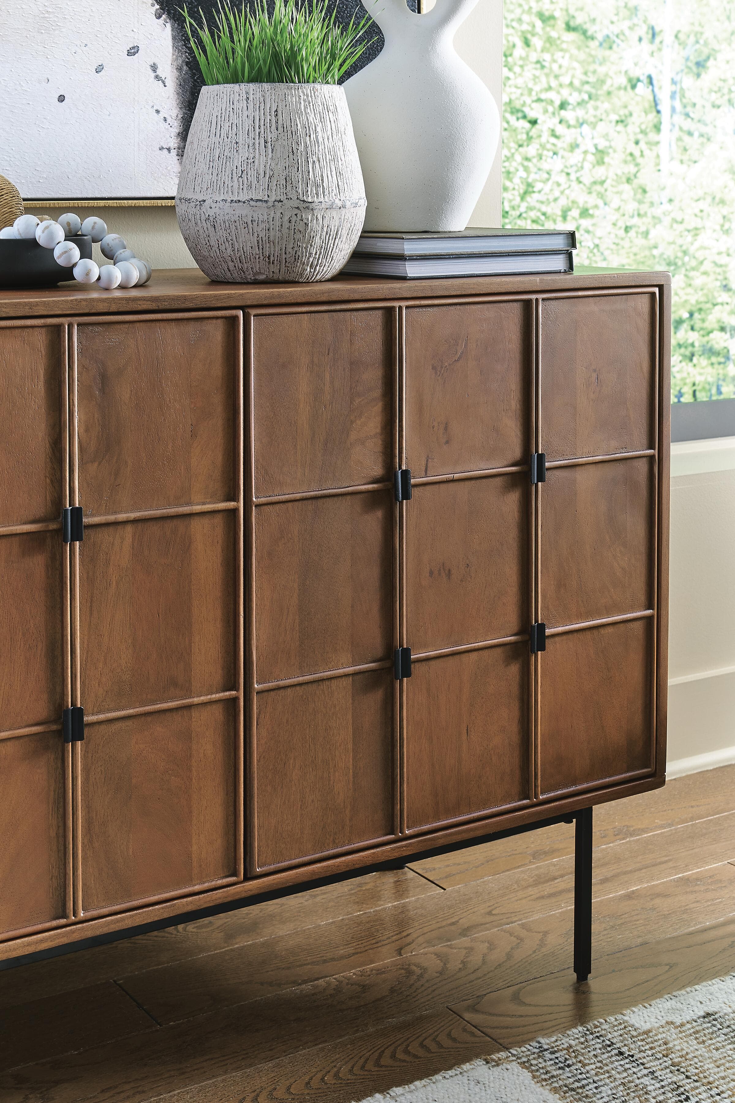 Juddins Accent Cabinet — Brown — view 7