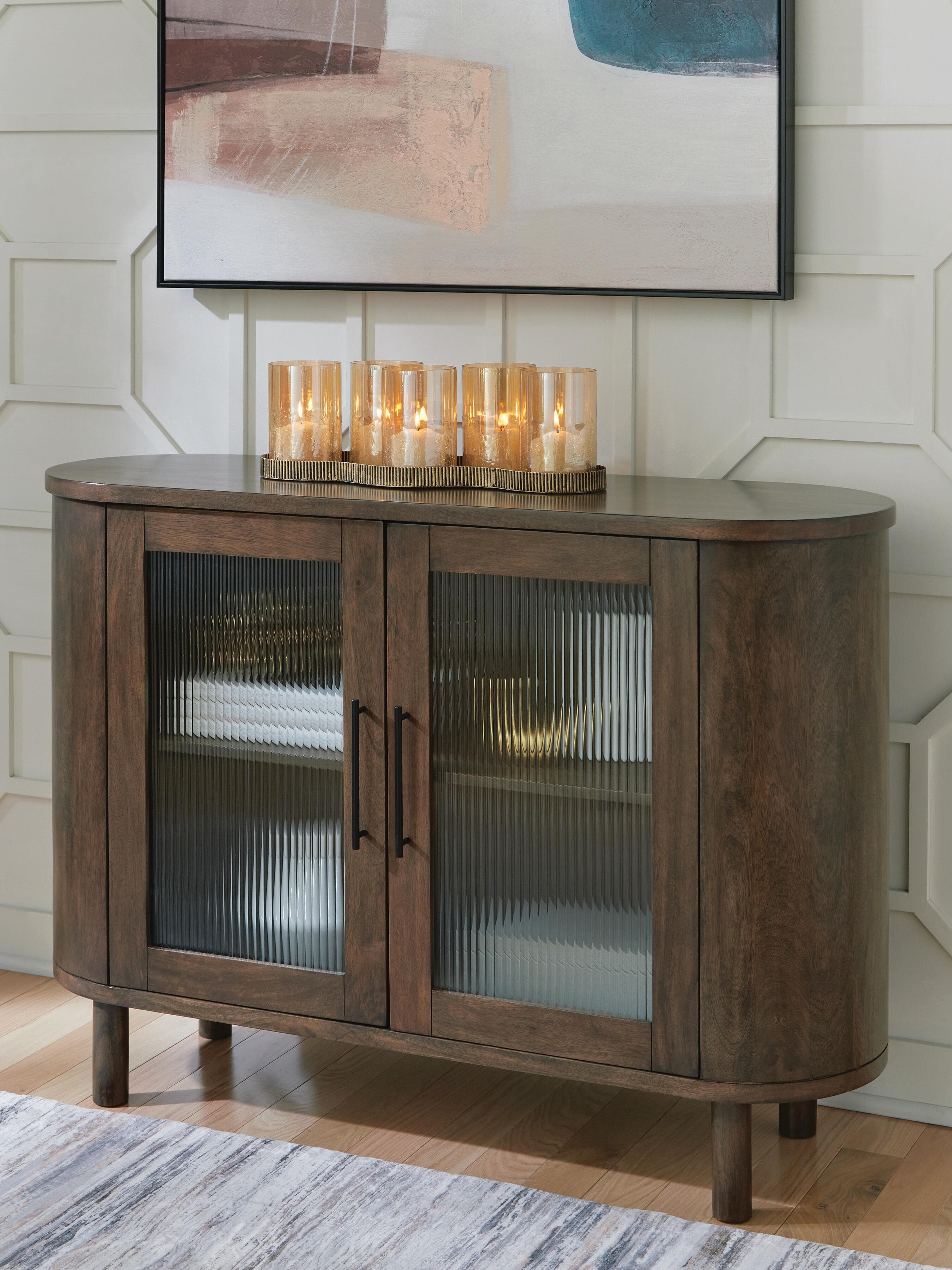 Mayridge Accent Cabinet — Medium Brown — view 2