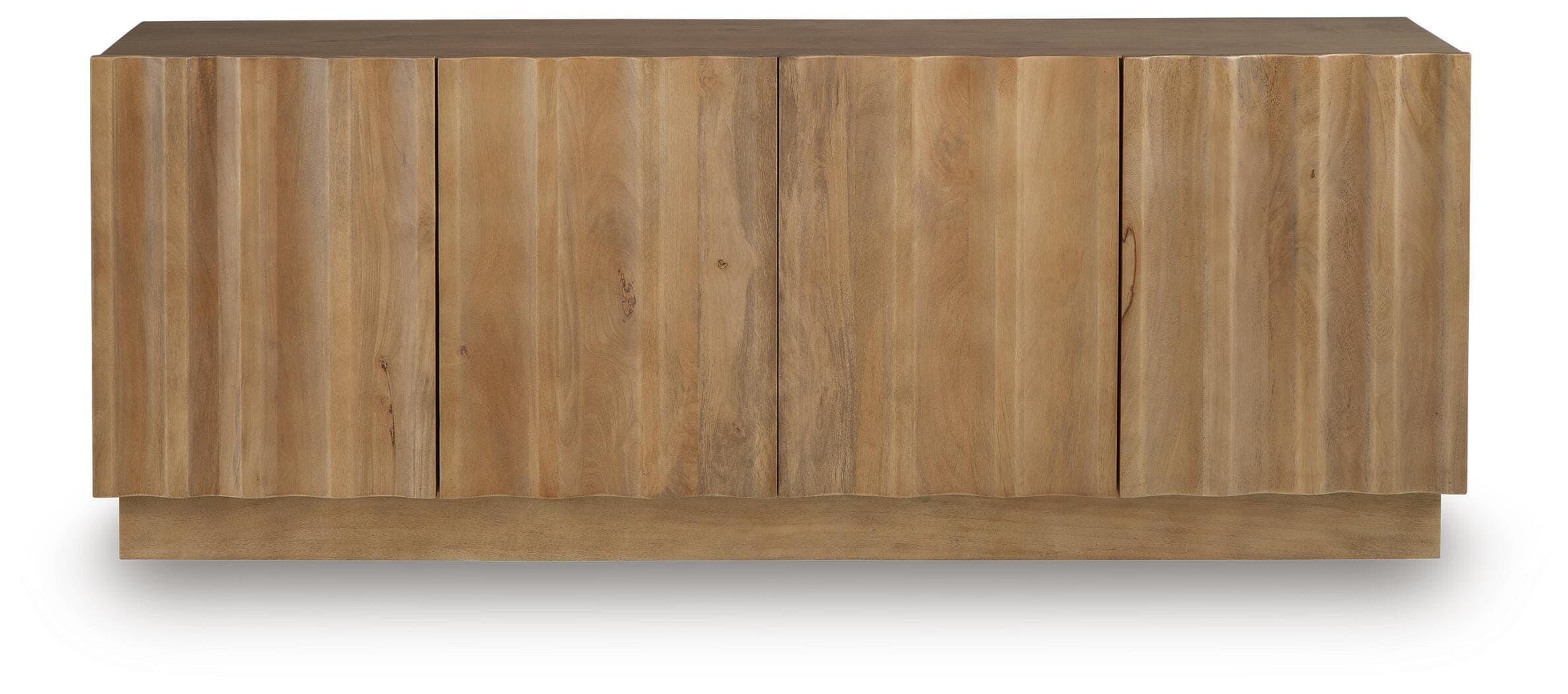 Timkins Accent Cabinet — White Washed — view 4
