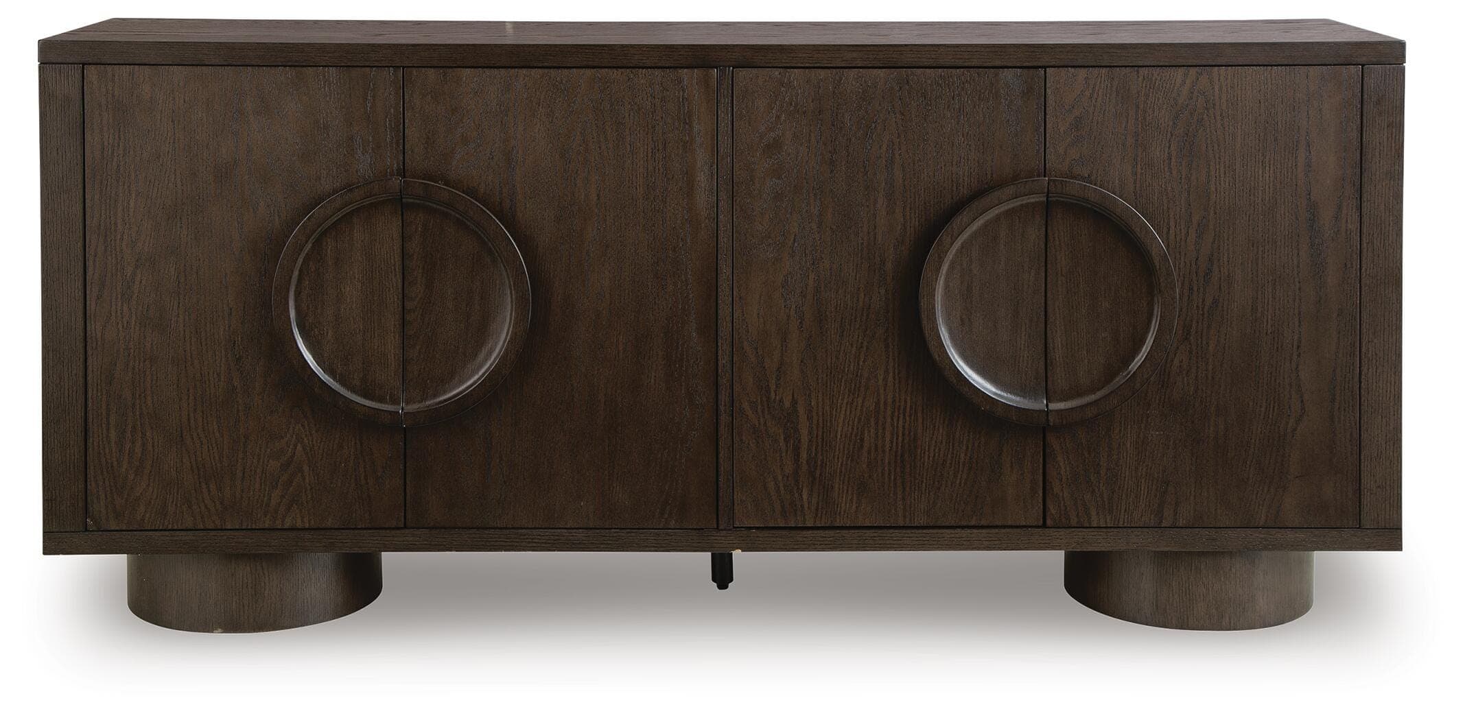 Veeda Accent Cabinet — Dark Brown — view 4