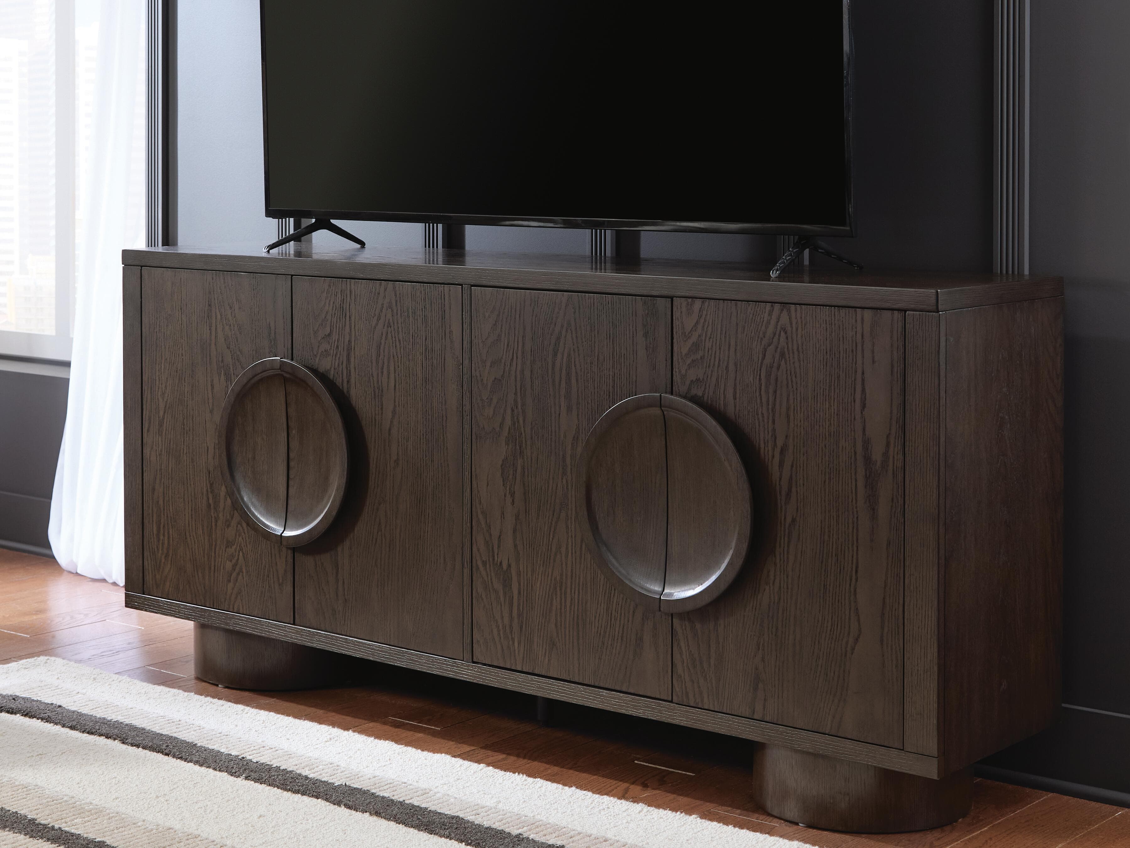 Veeda Accent Cabinet — Dark Brown — view 5