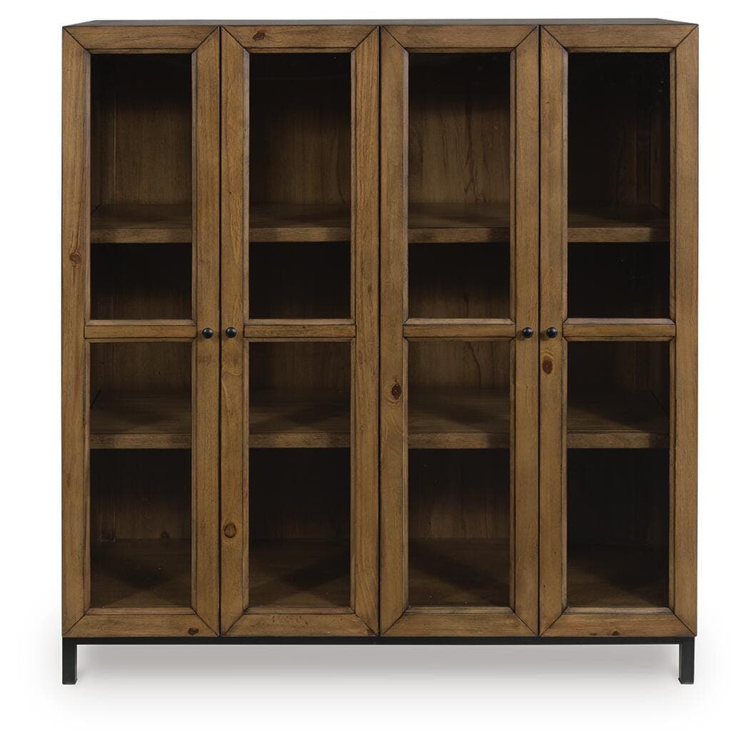 Wrenridge Accent Cabinet — Gray Brown — view 4