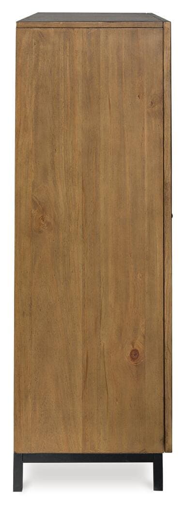 Wrenridge Accent Cabinet — Gray Brown — view 5
