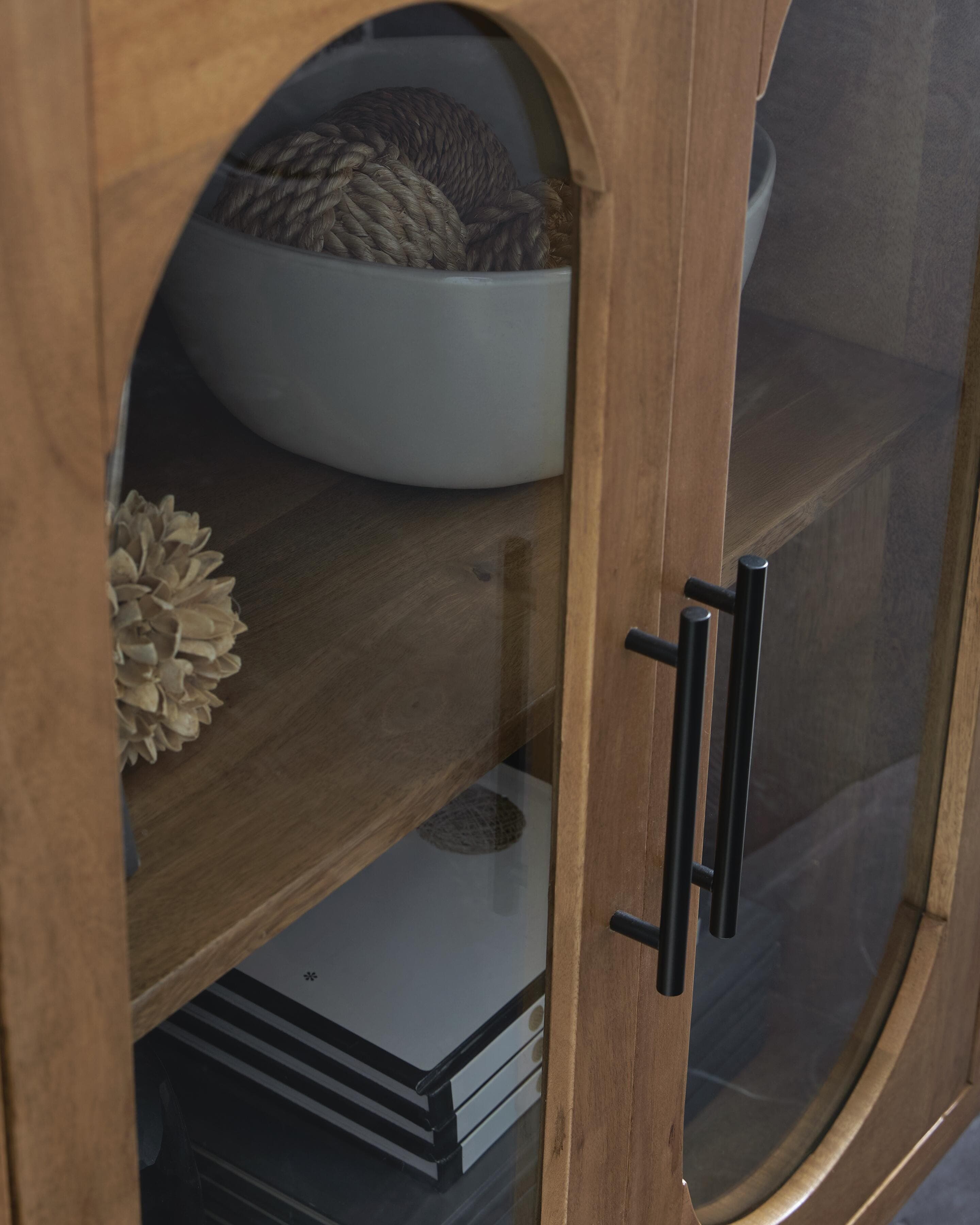 Niall Accent Cabinet — Light Brown — view 5
