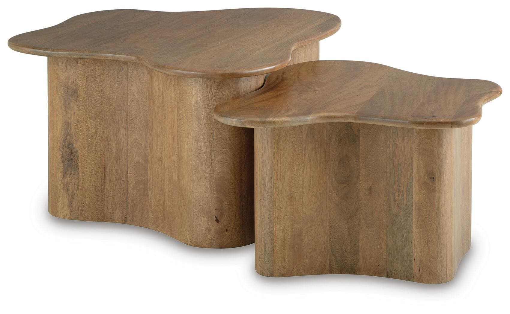 Abeford Accent Coffee Table (Set of 2) — Brown — view 3