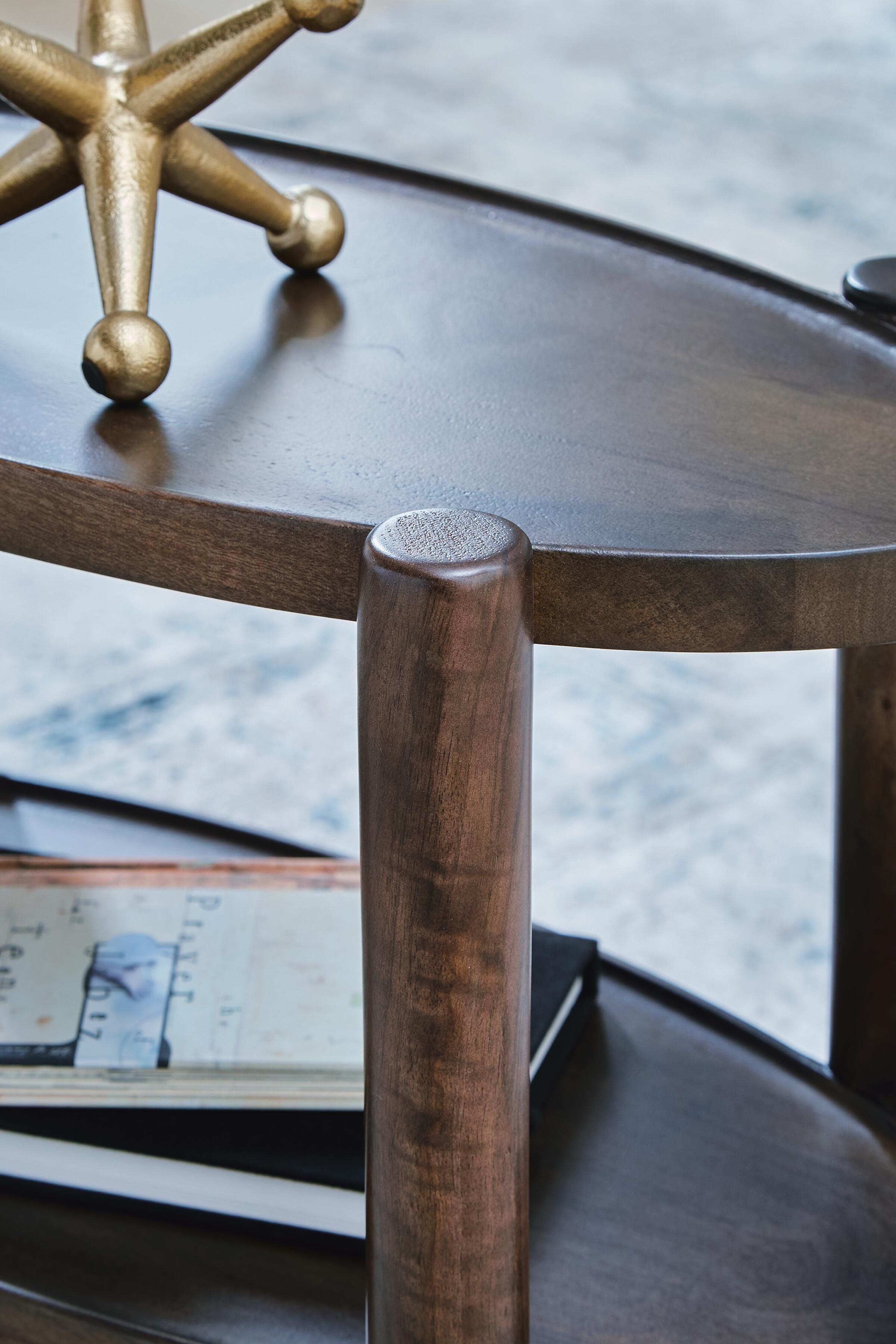 Wiattbury Accent Table — Gray Brown — view 4