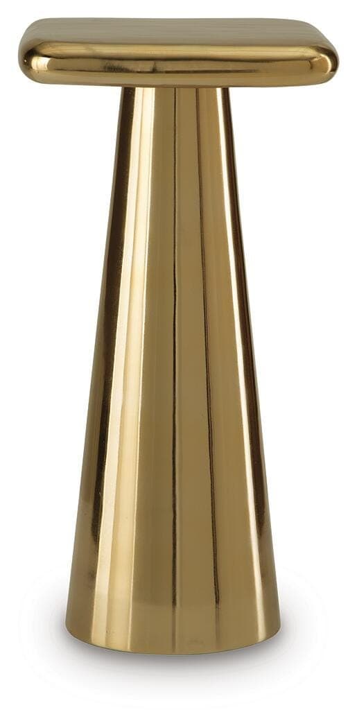 Dallenburg Accent Table — Gold Finish — view 3