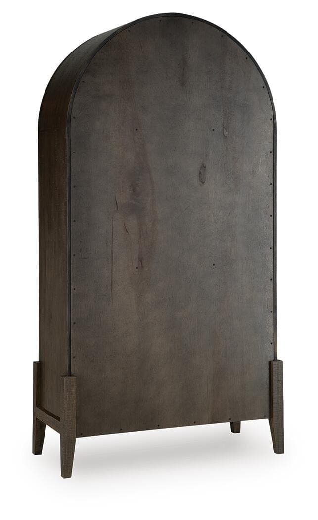 Benhall Accent Cabinet — Dark Brown — view 5