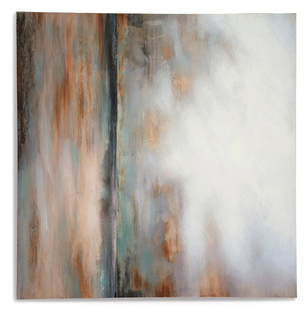 Weatheridge Wall Art — Black/Gray, Blue, Brown/Beige & Green — view 4