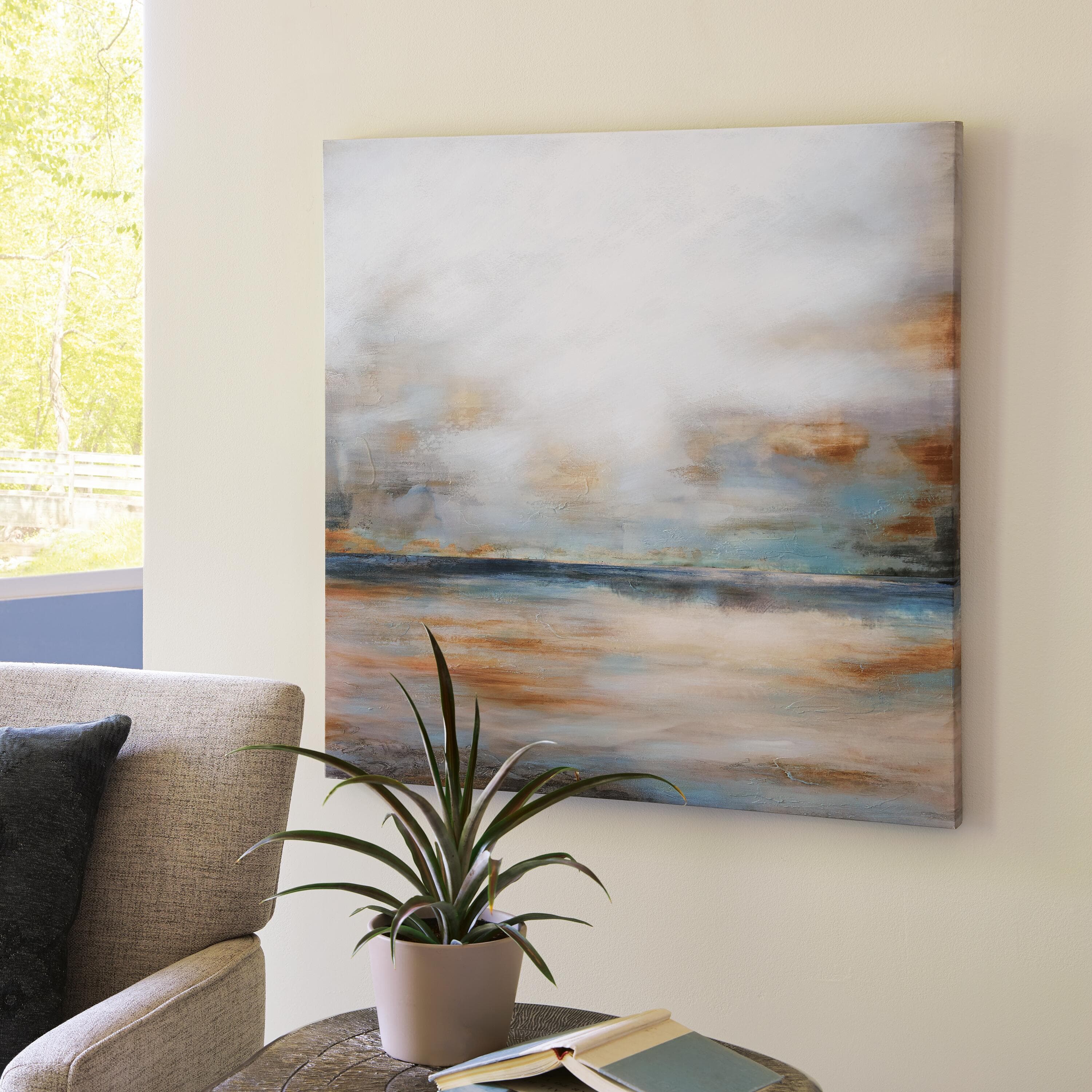 Weatheridge Wall Art — Black/Gray, Blue, Brown/Beige & Green — view 2