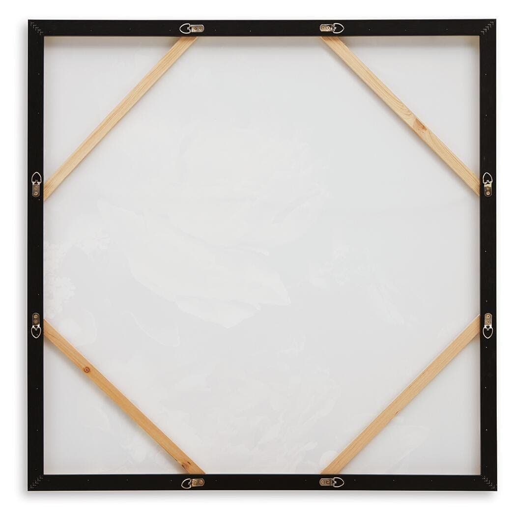 Hurshaw Wall Art — White, Black/Gray, Blue, Red/Burgundy & Green — view 7