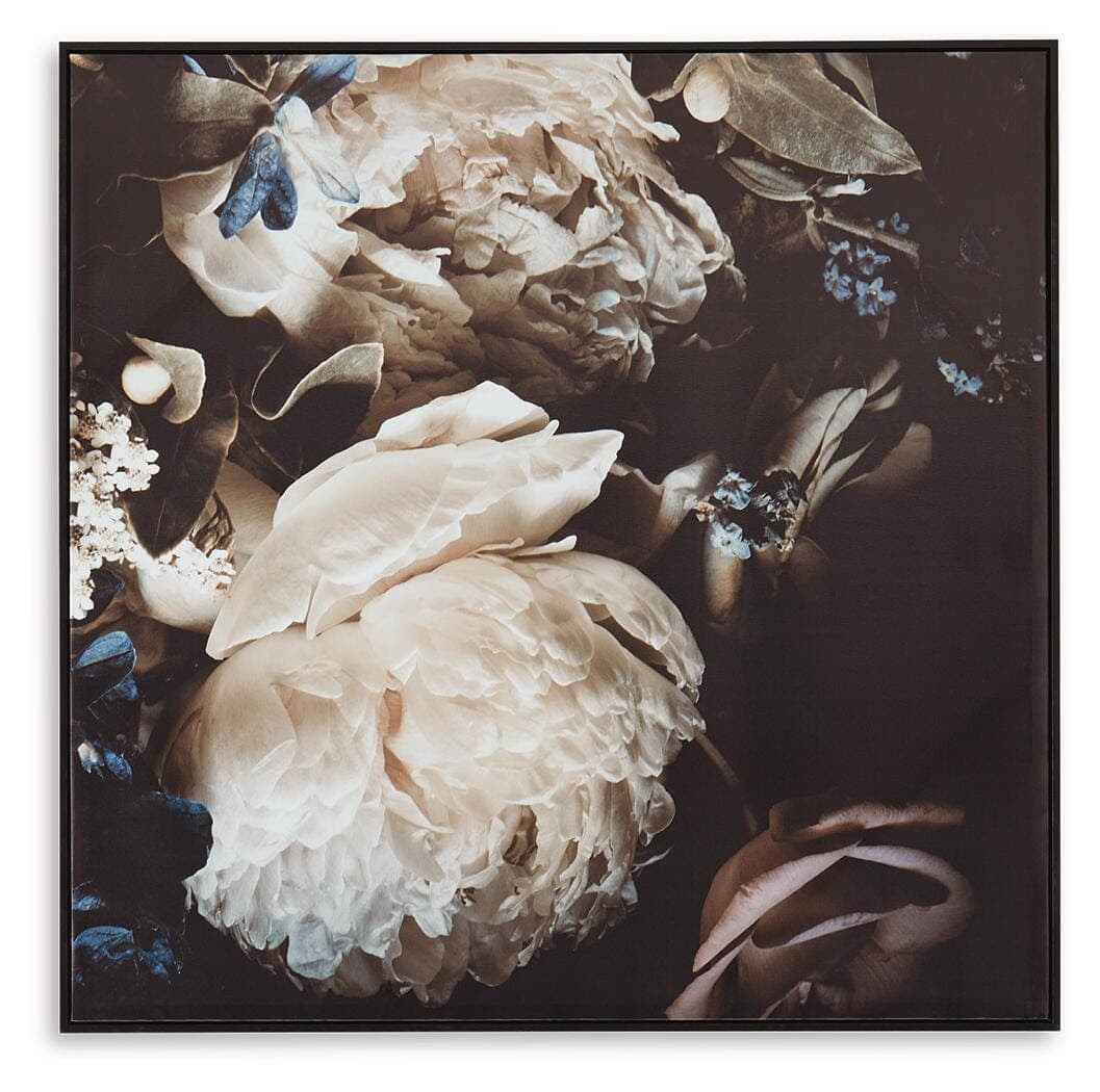 Hurshaw Wall Art — White, Black/Gray, Blue, Red/Burgundy & Green — view 4