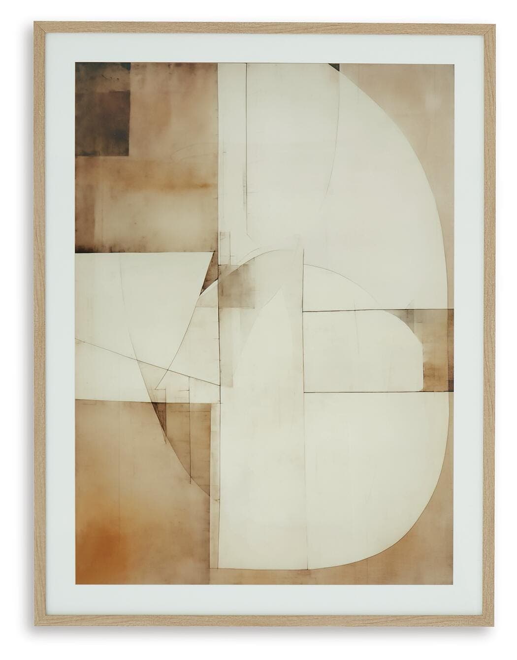 Corlain Wall Art — White & Brown/Beige — view 5