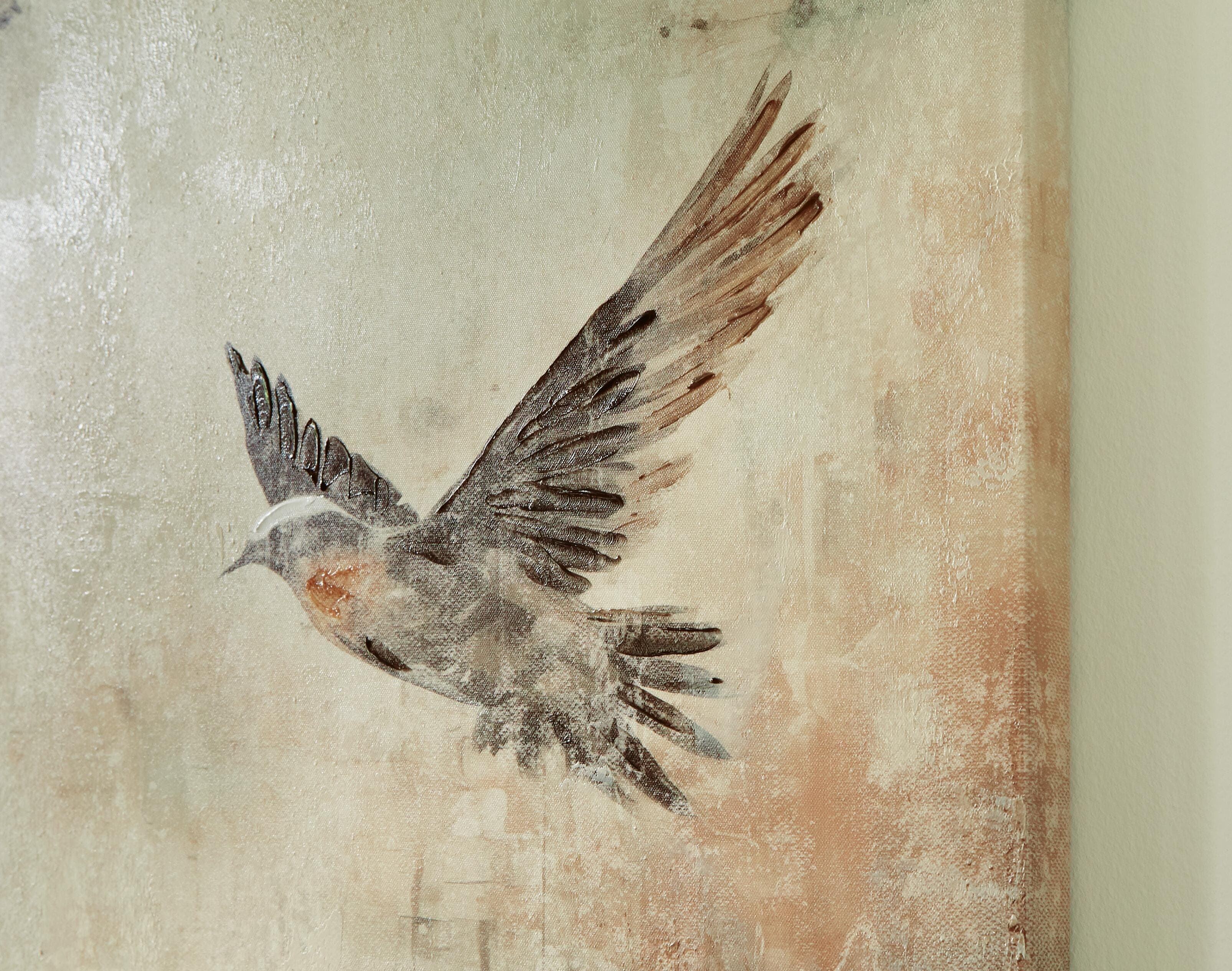 Collmund Wall Art — Black/Gray, Brown/Beige & Red/Burgundy — view 5