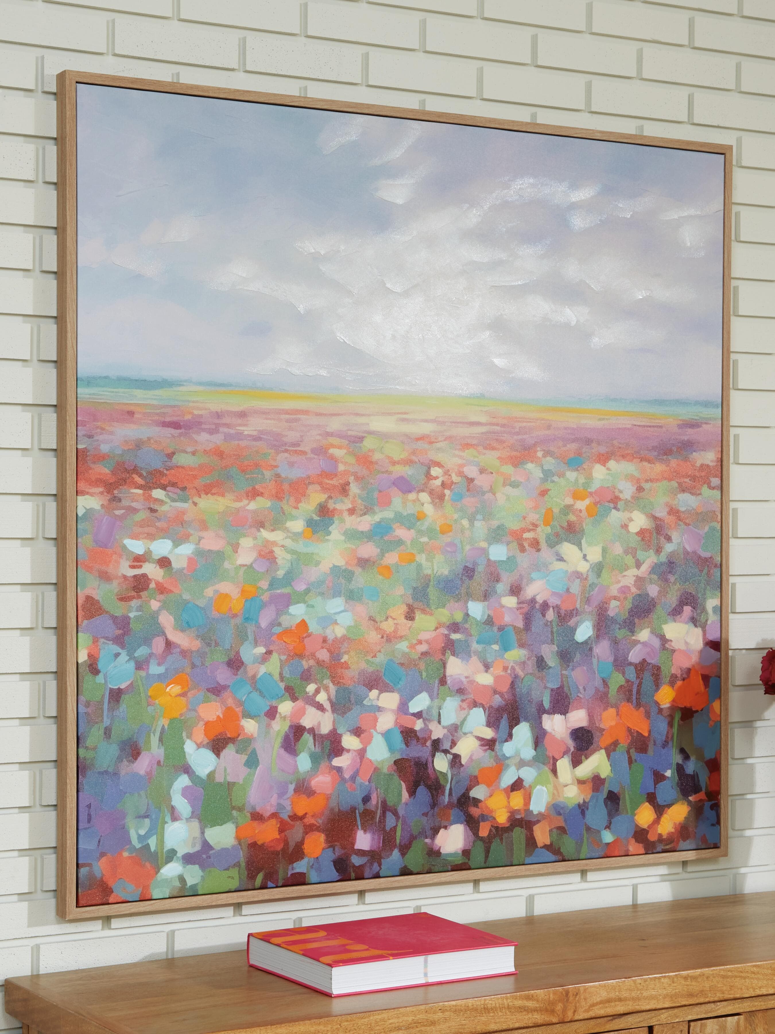 Sethford Wall Art — Orange, Blue, Purple, Red/Burgundy & Green — view 2