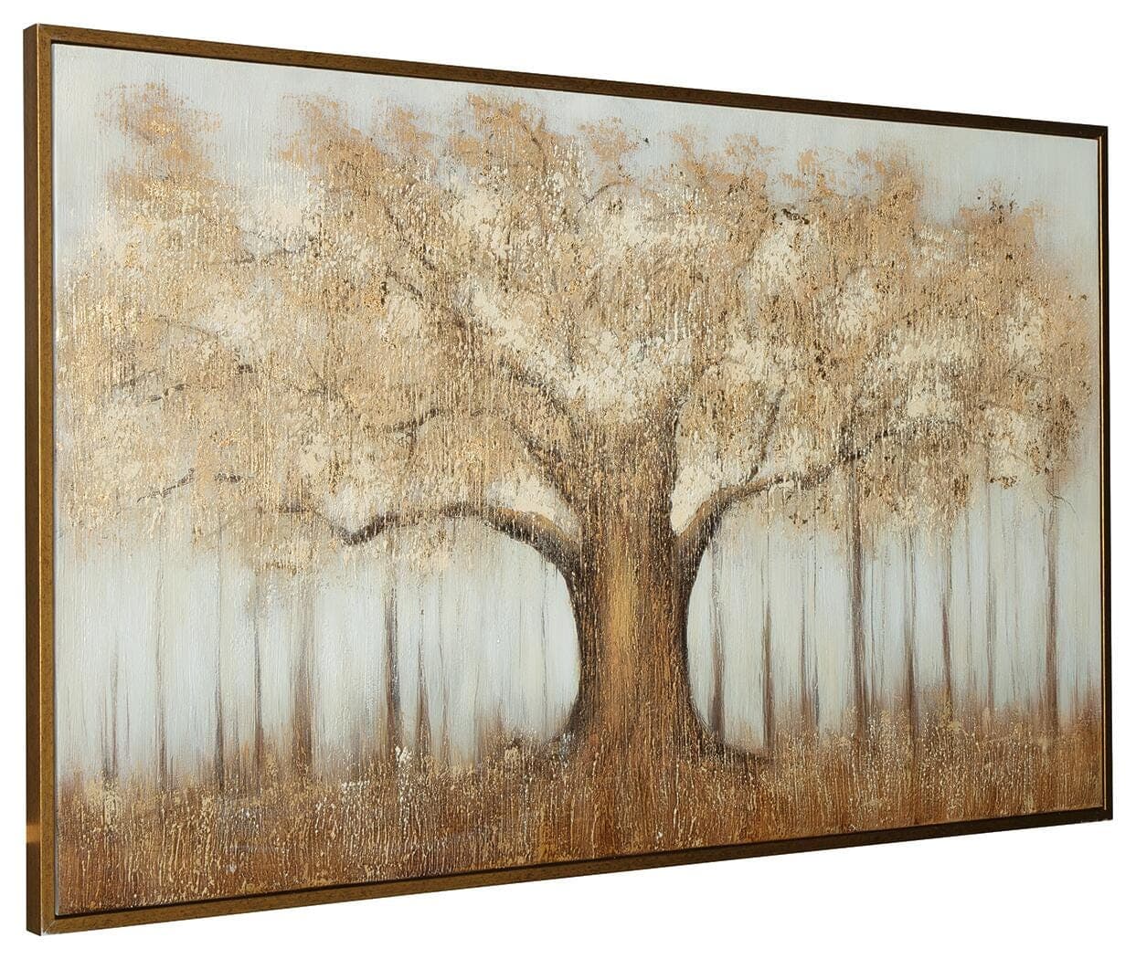 Dalewick Wall Art — Metallic, Yellow, Black/Gray & Brown/Beige — view 3