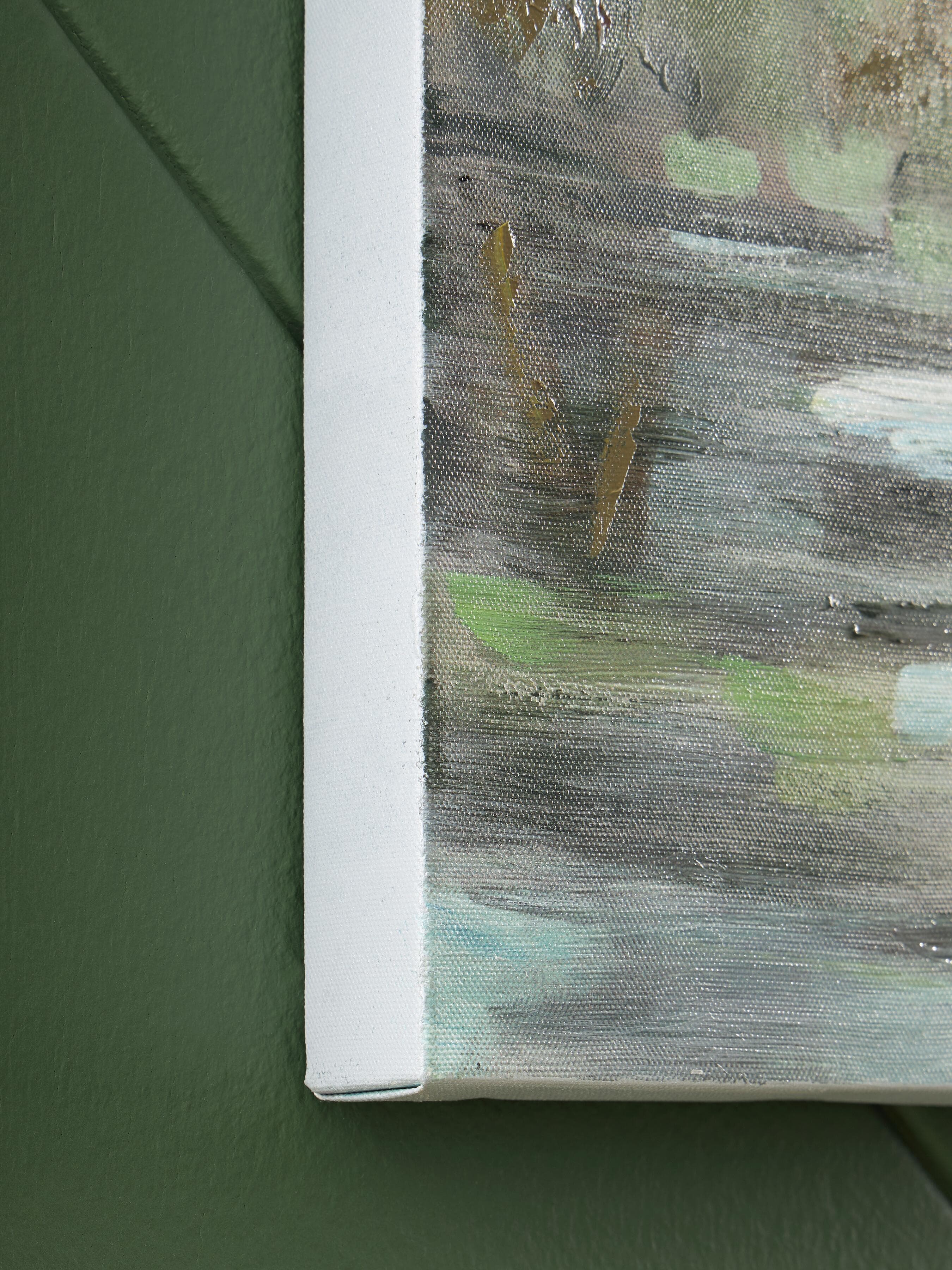 Evermaddick Wall Art — Yellow, Black/Gray, Blue, Brown/Beige & Green — view 5