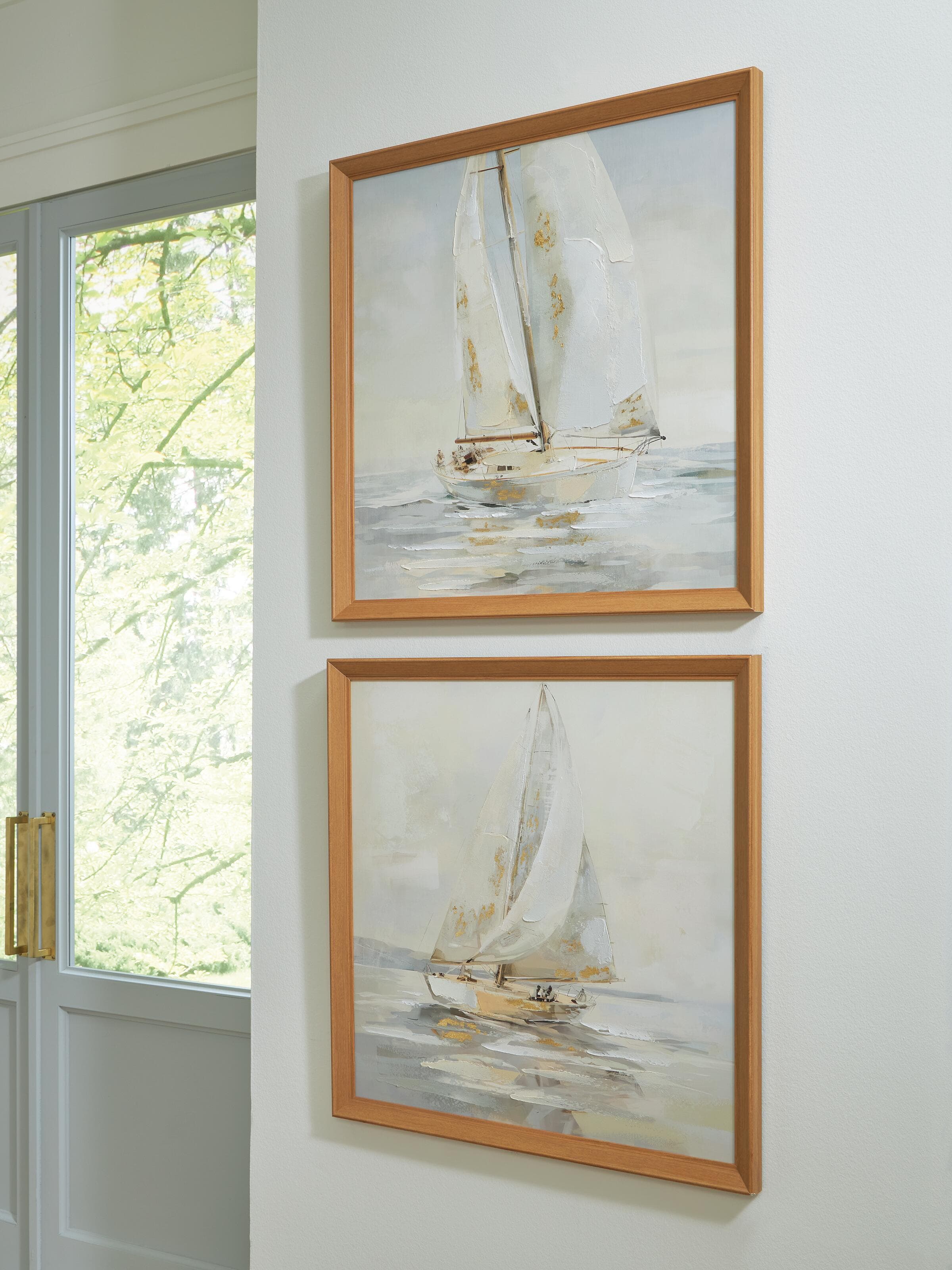 Winbrook Wall Art Set (Set of 2) — White, Black/Gray & Brown/Beige — view 2