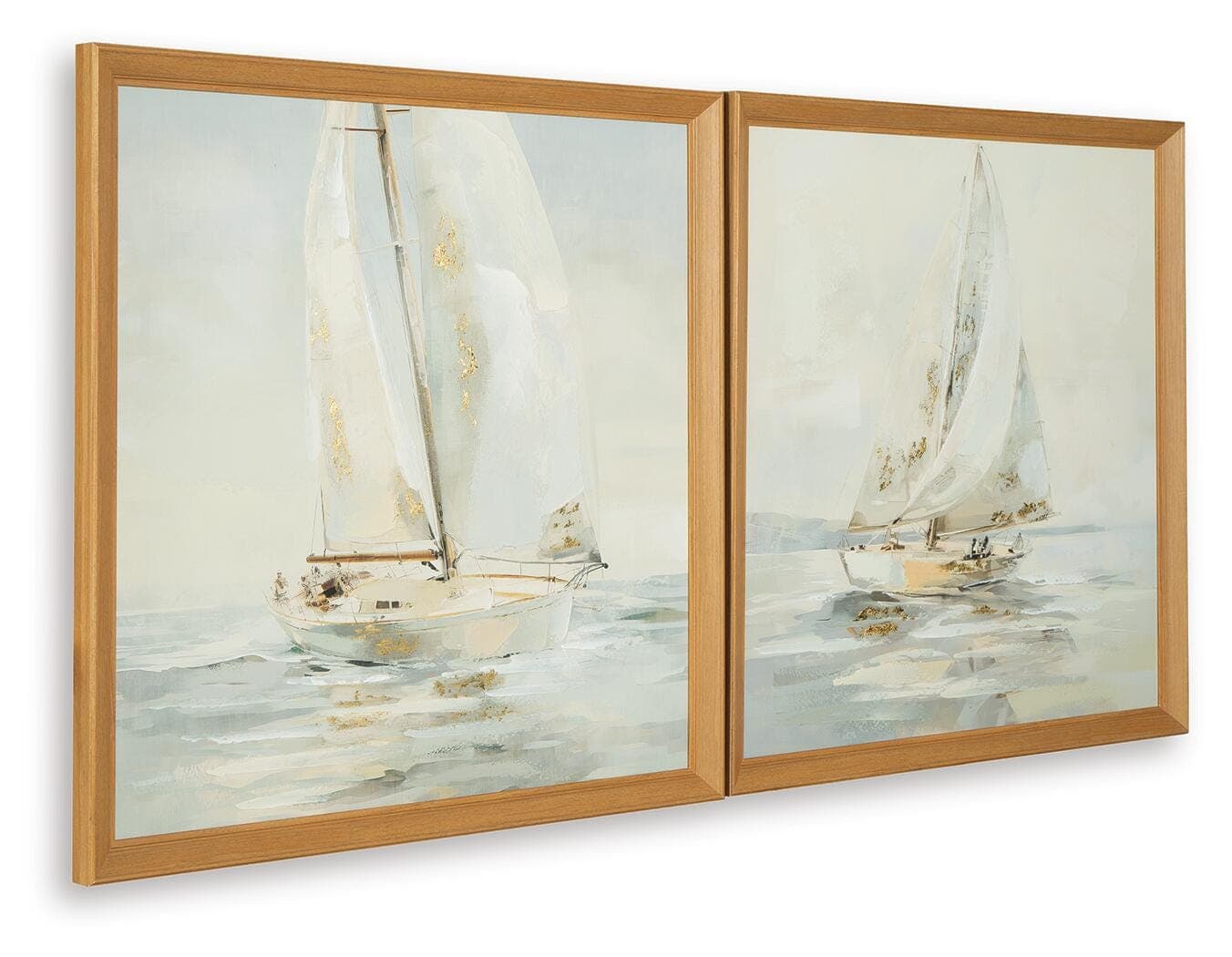 Winbrook Wall Art Set (Set of 2) — White, Black/Gray & Brown/Beige — view 3