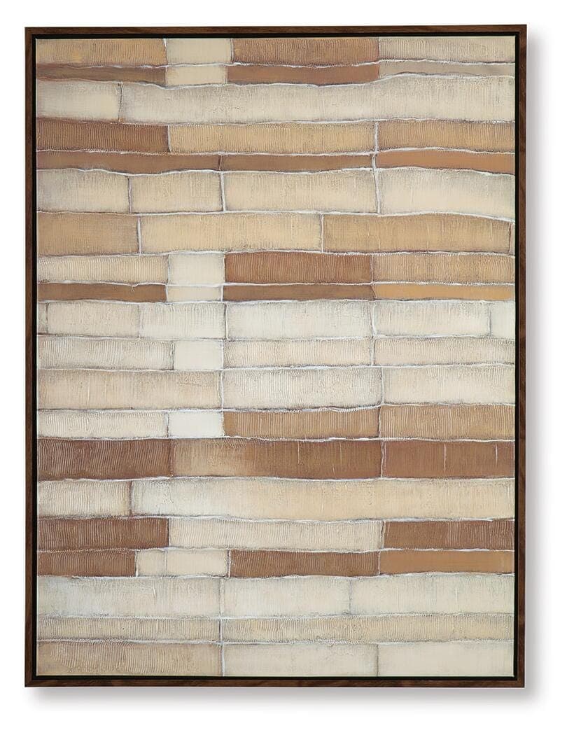 Kalanmore Wall Art — Brown/Tan/White — view 5