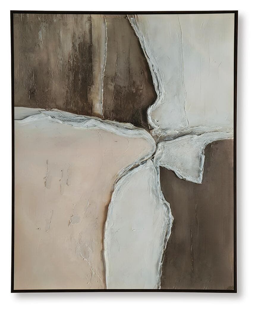 Junward Wall Art — Brown/Tan/White — view 5