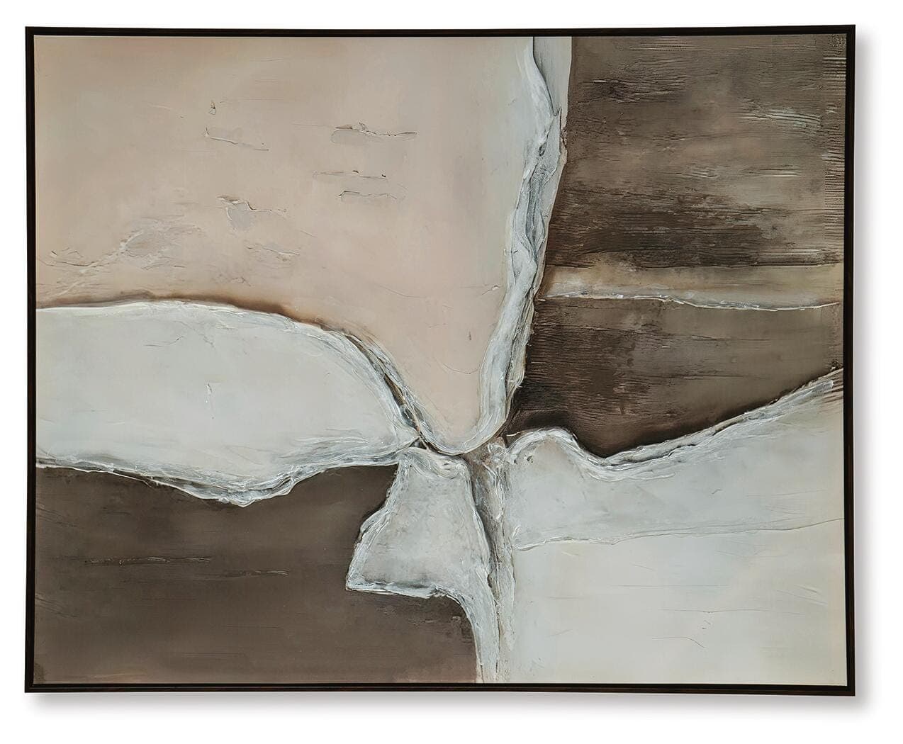 Junward Wall Art — Brown/Tan/White — view 6