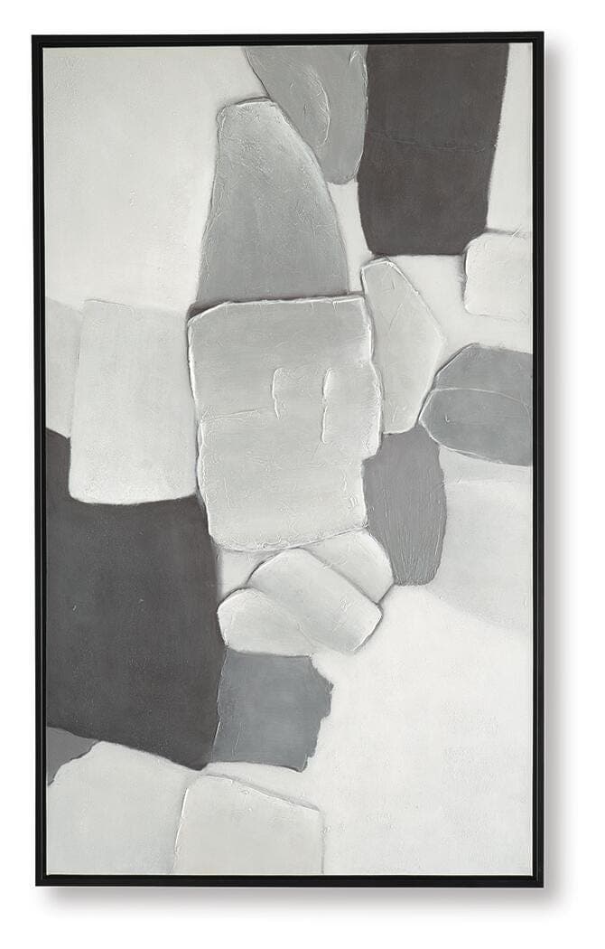 Adilson Wall Art — White/Gray/Black — view 5