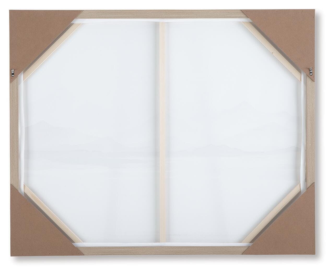 Karalen Wall Art — White/Gray/Brown — view 4