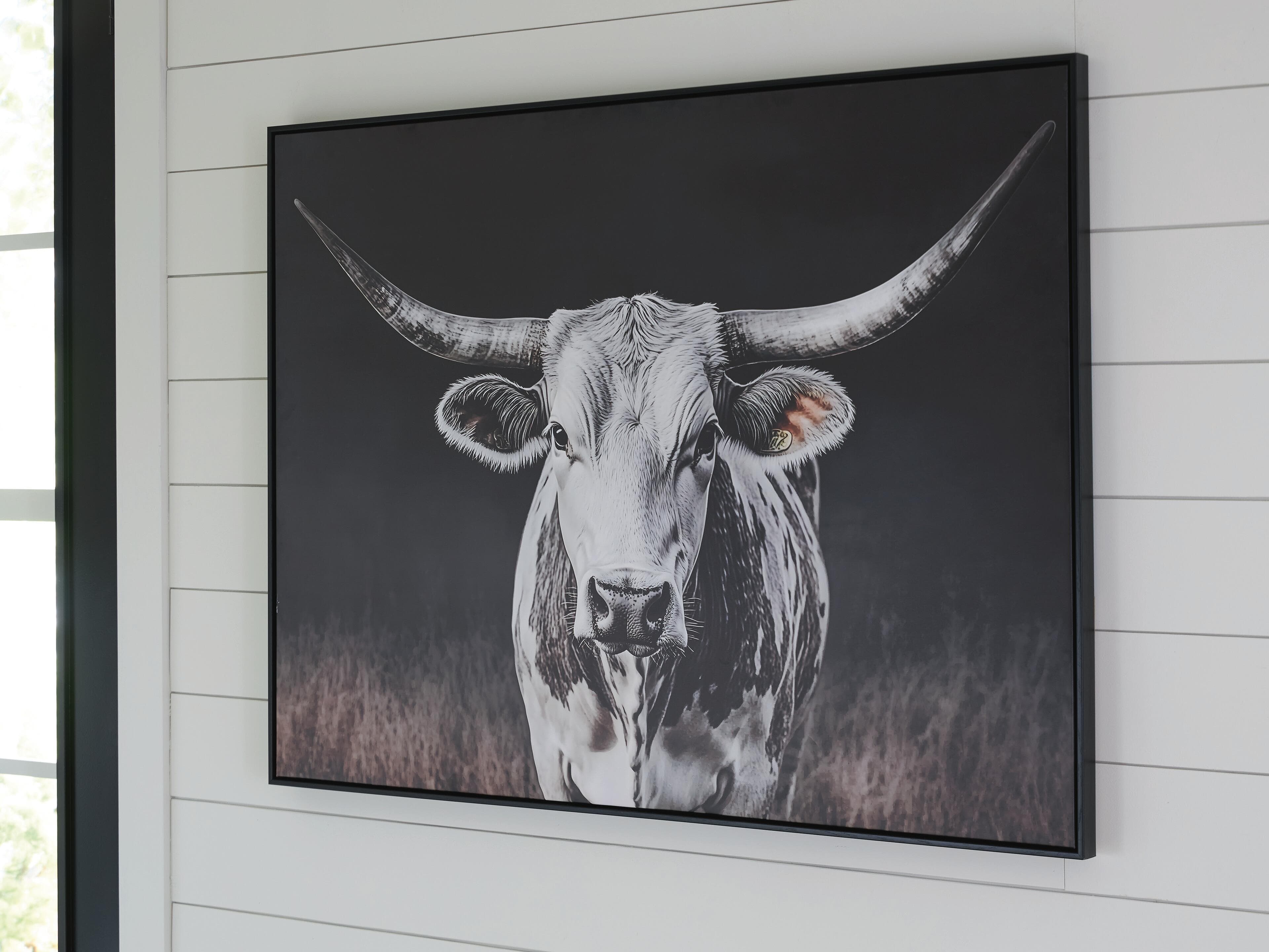 Harlandale Wall Art — Black/White/Brown — view 2