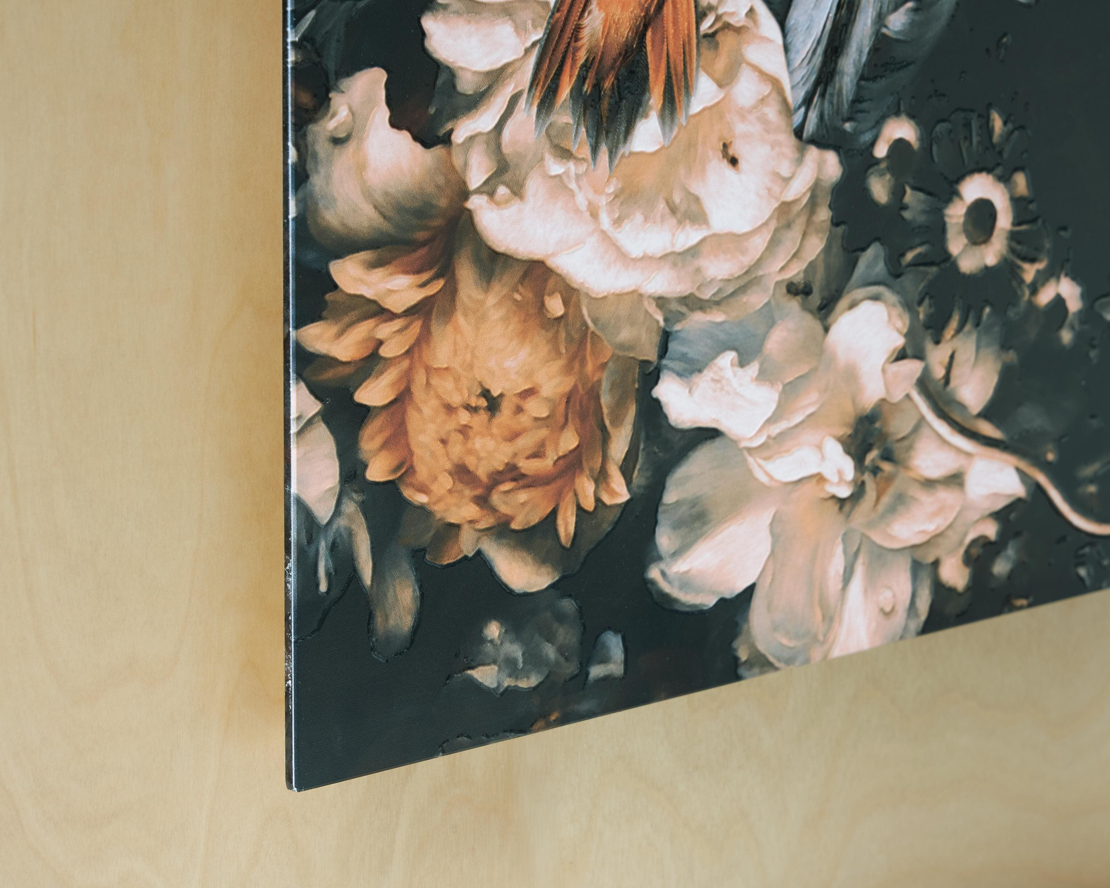 Valfer Wall Art — Orange/Black/White — view 5