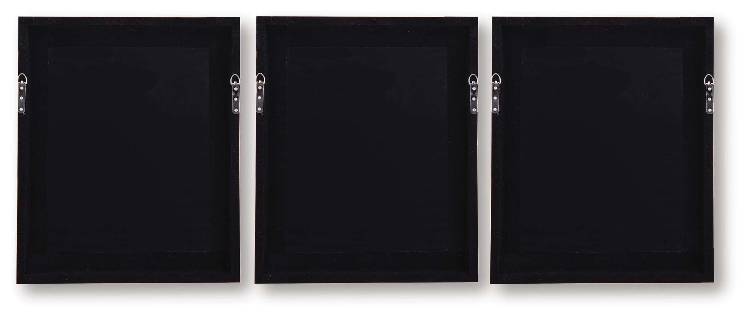 Hendridge Wall Art (Set of 3) — Taupe/White — view 4