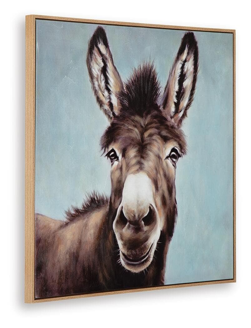 Landerton Wall Art — Brown/Blue/White — view 3
