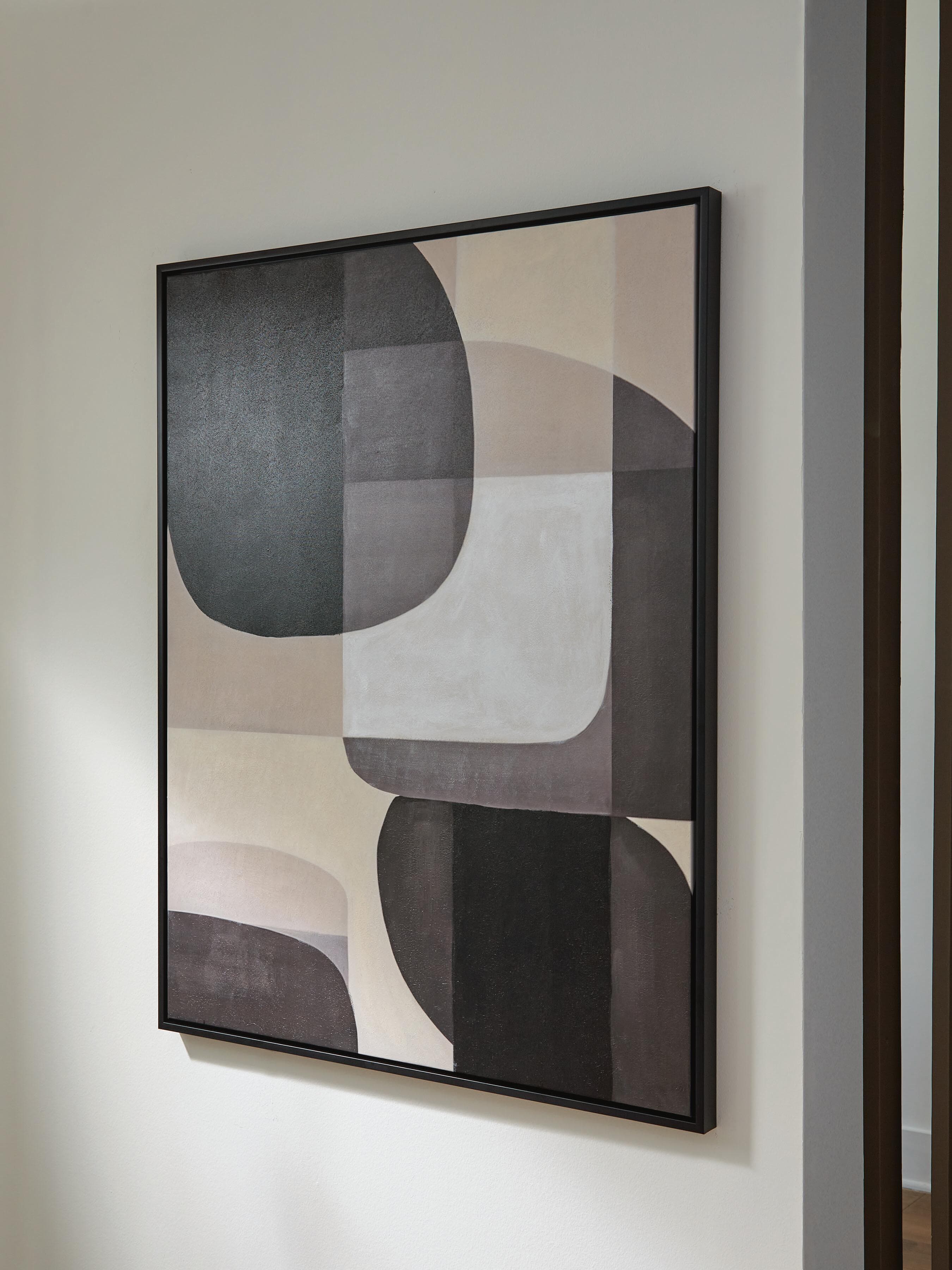Kesleigh Wall Art — Black/White — view 2