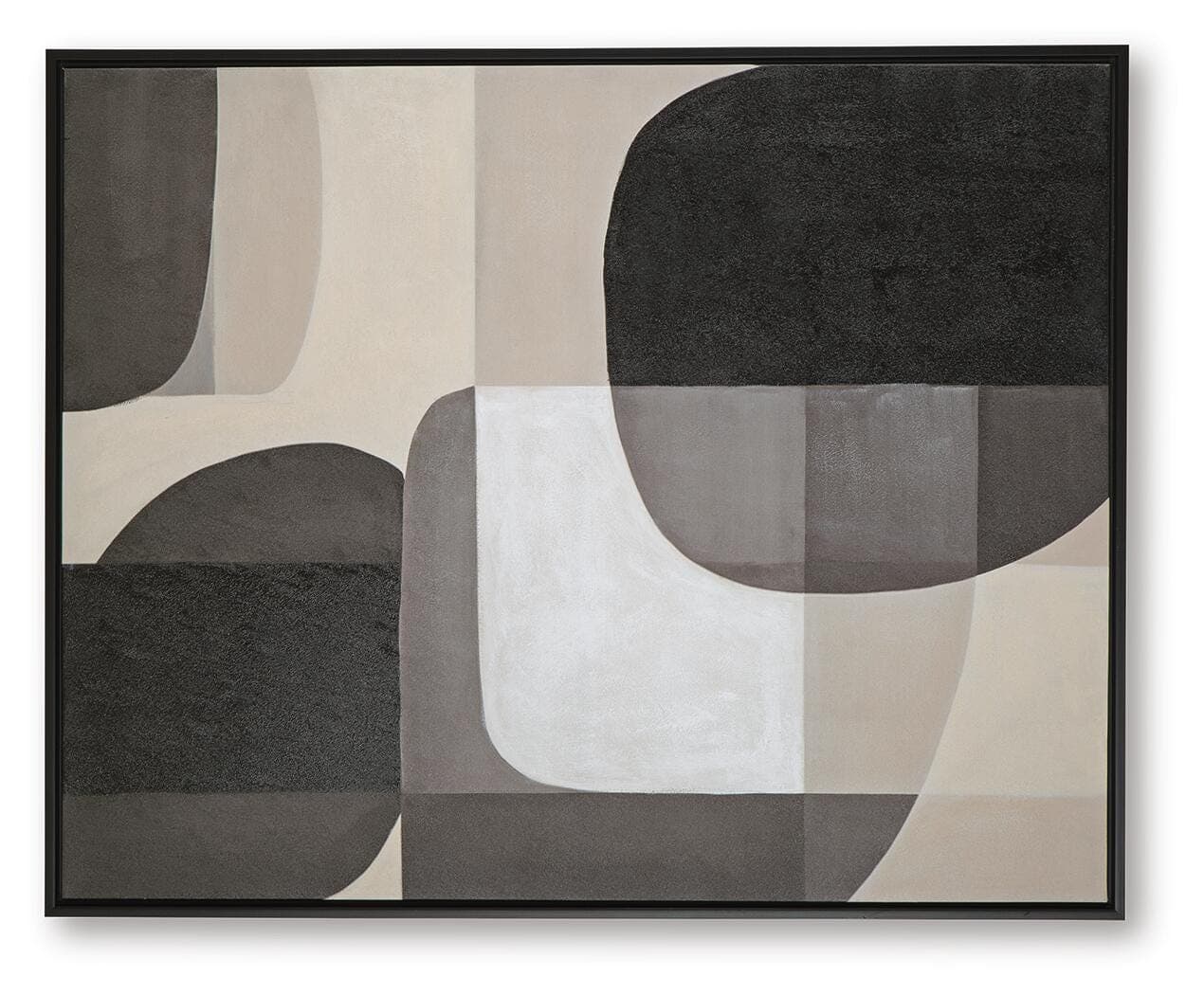 Kesleigh Wall Art — Black/White — view 4