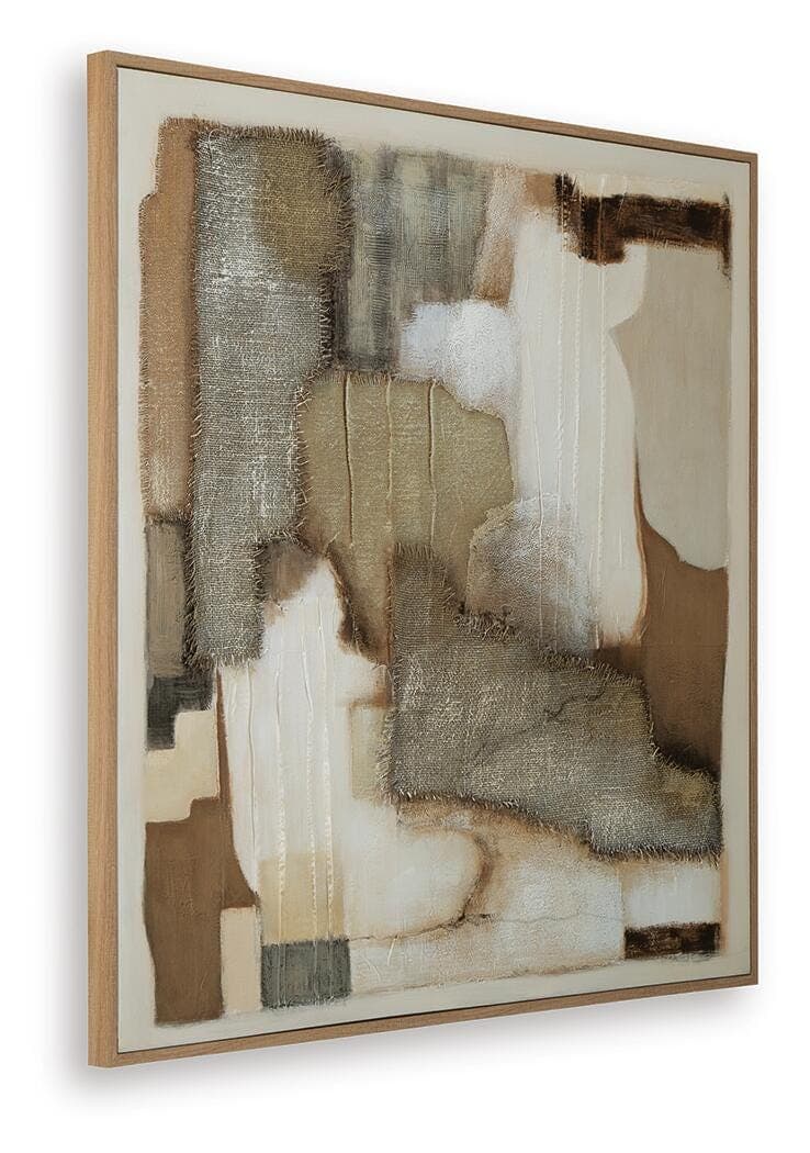 Wylander Wall Art — Tan/Brown/Gray — view 3