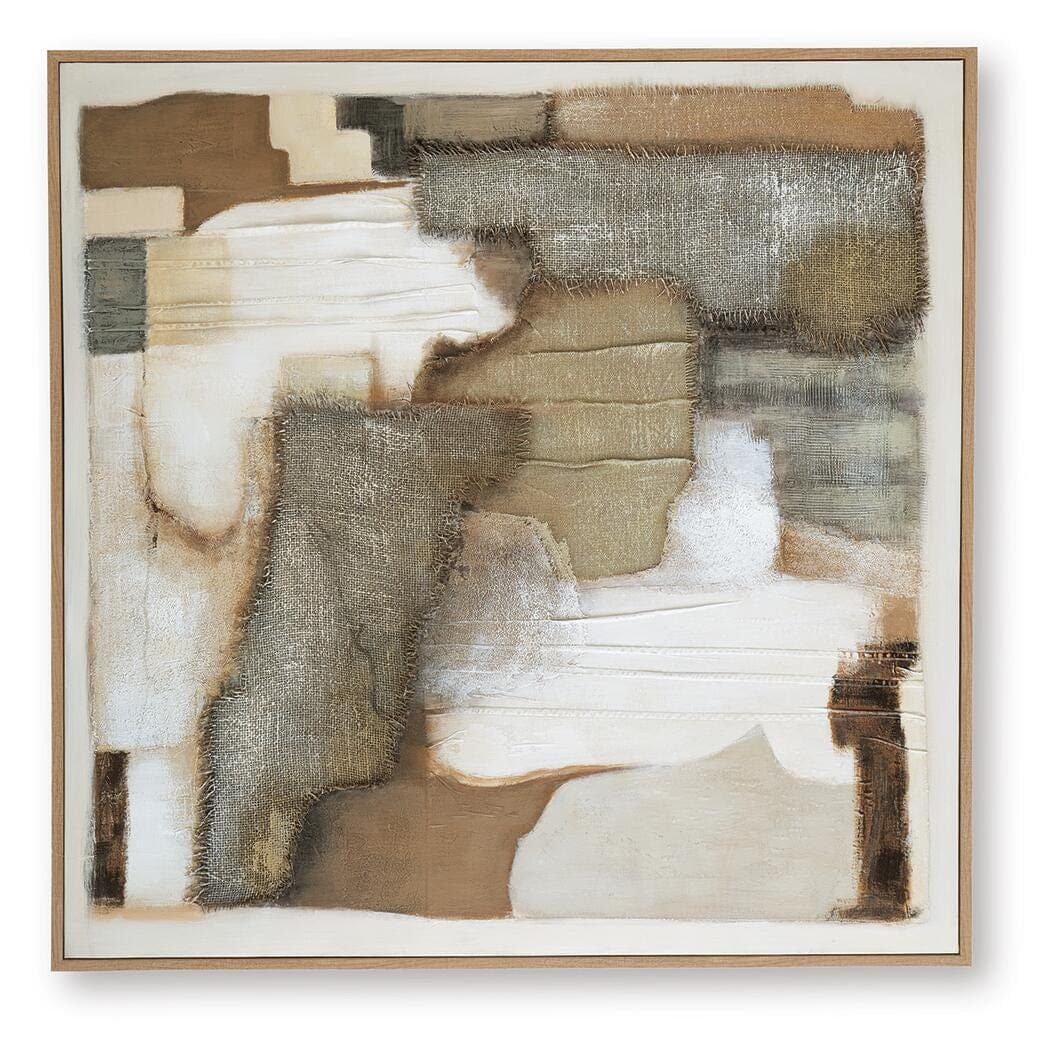 Wylander Wall Art — Tan/Brown/Gray — view 4