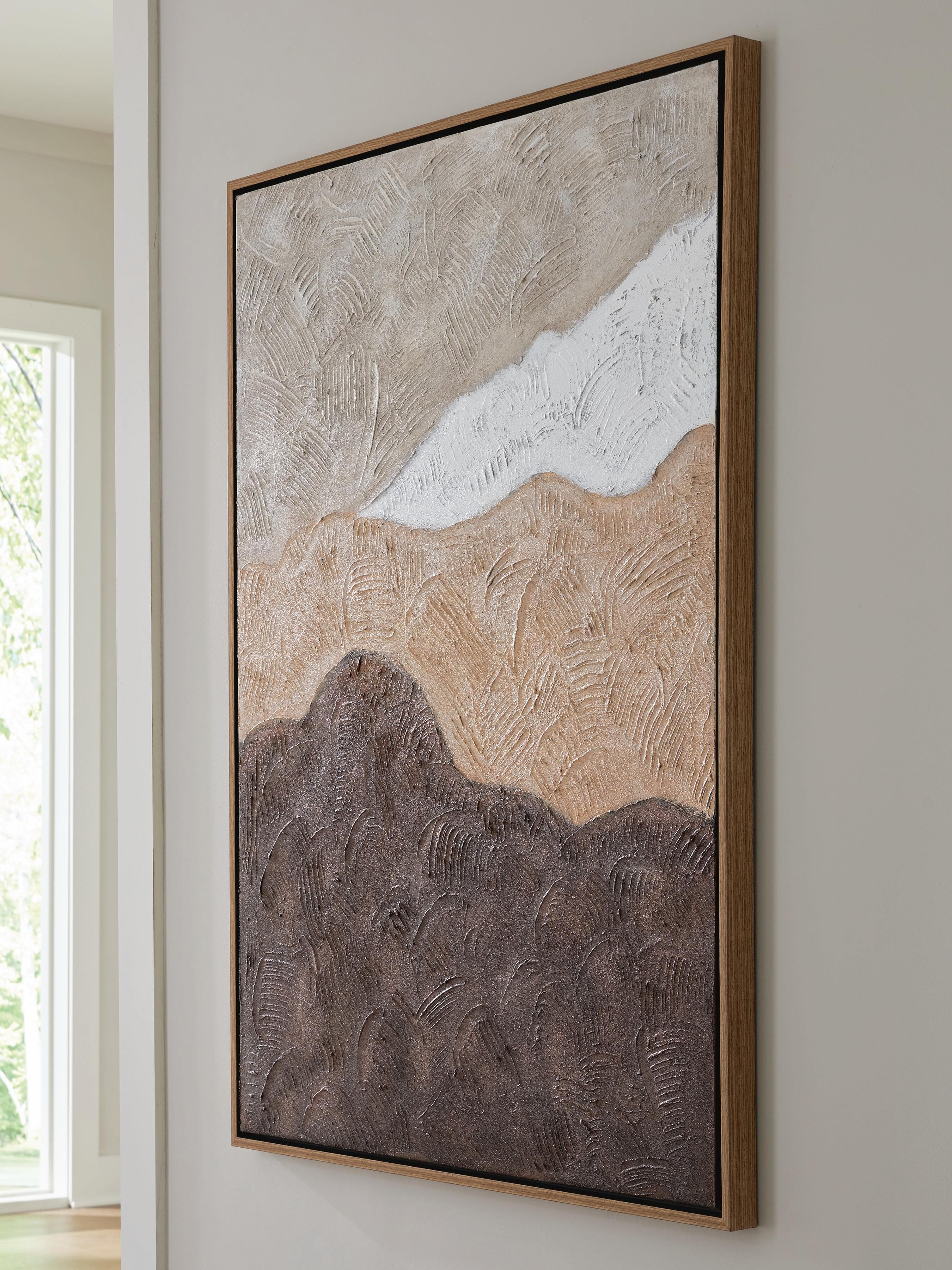 Fanthorne Wall Art — Tan/Brown/White — view 2