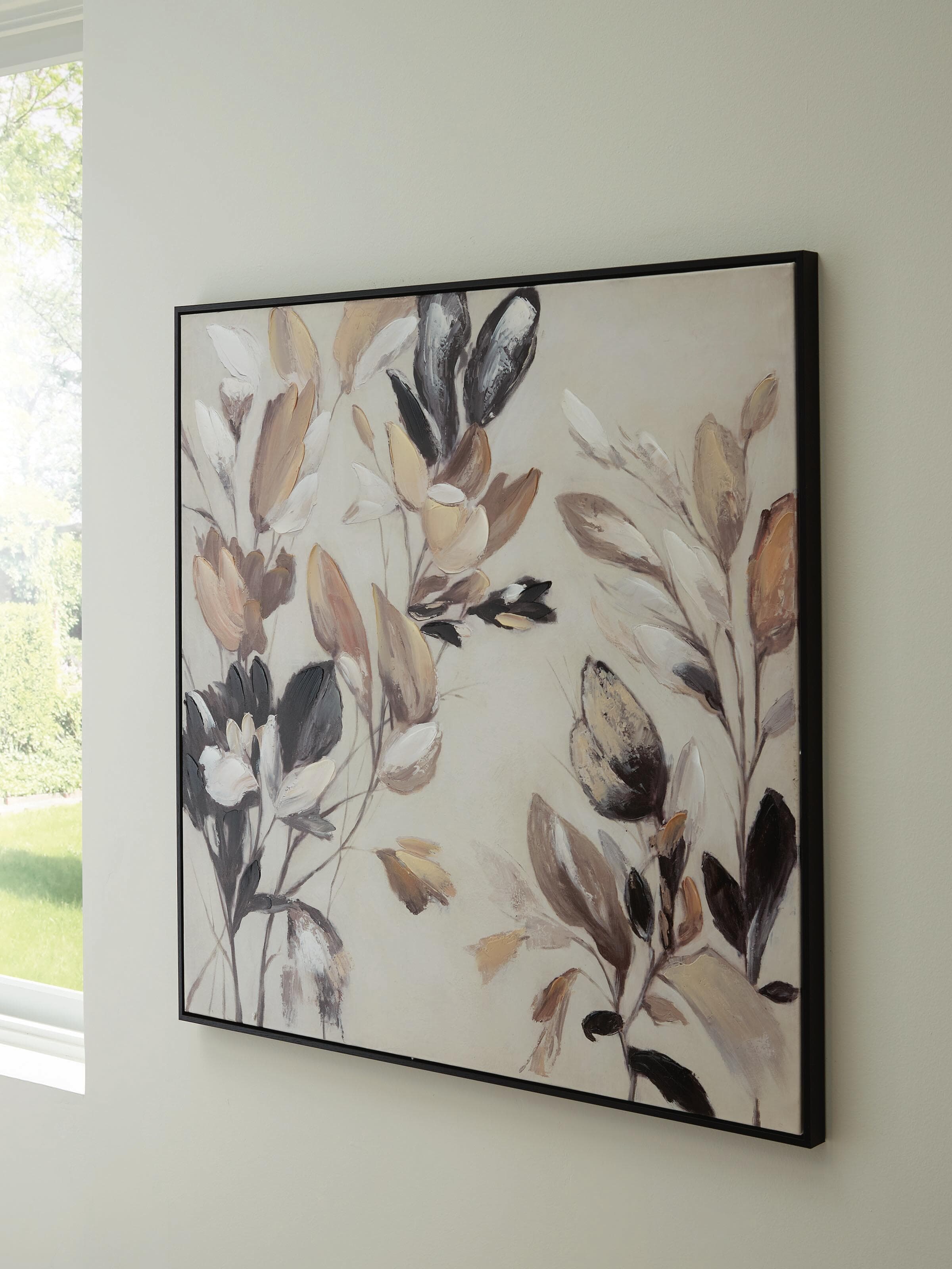 Trulow Wall Art — Tan/Brown/Black — view 2