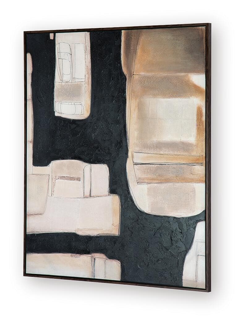 Feyville Wall Art — Black/Brown/Cream — view 3