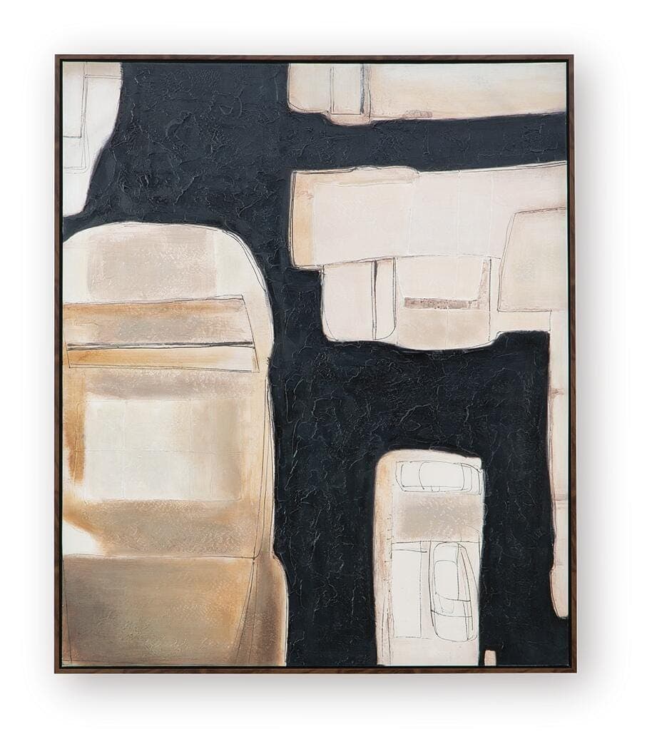 Feyville Wall Art — Black/Brown/Cream — view 5