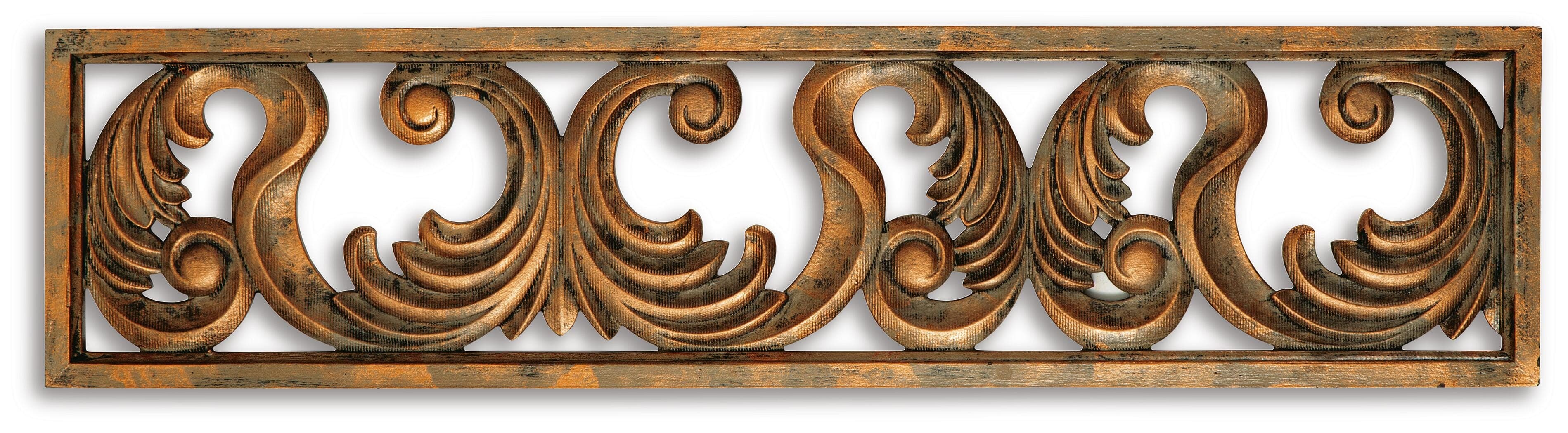 Candelario Wall Decor — Metallic & Brown/Beige — view 4