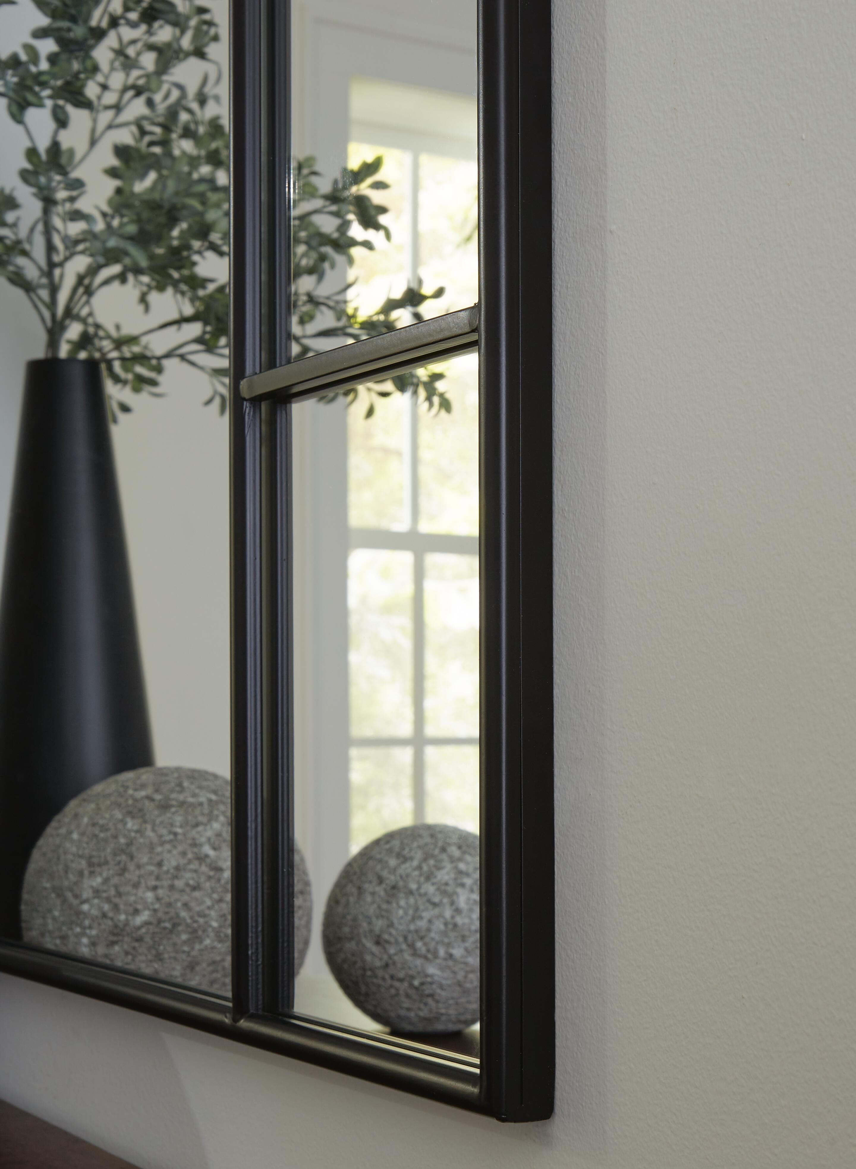 Evengton Accent Mirror — Black/Gray — view 5