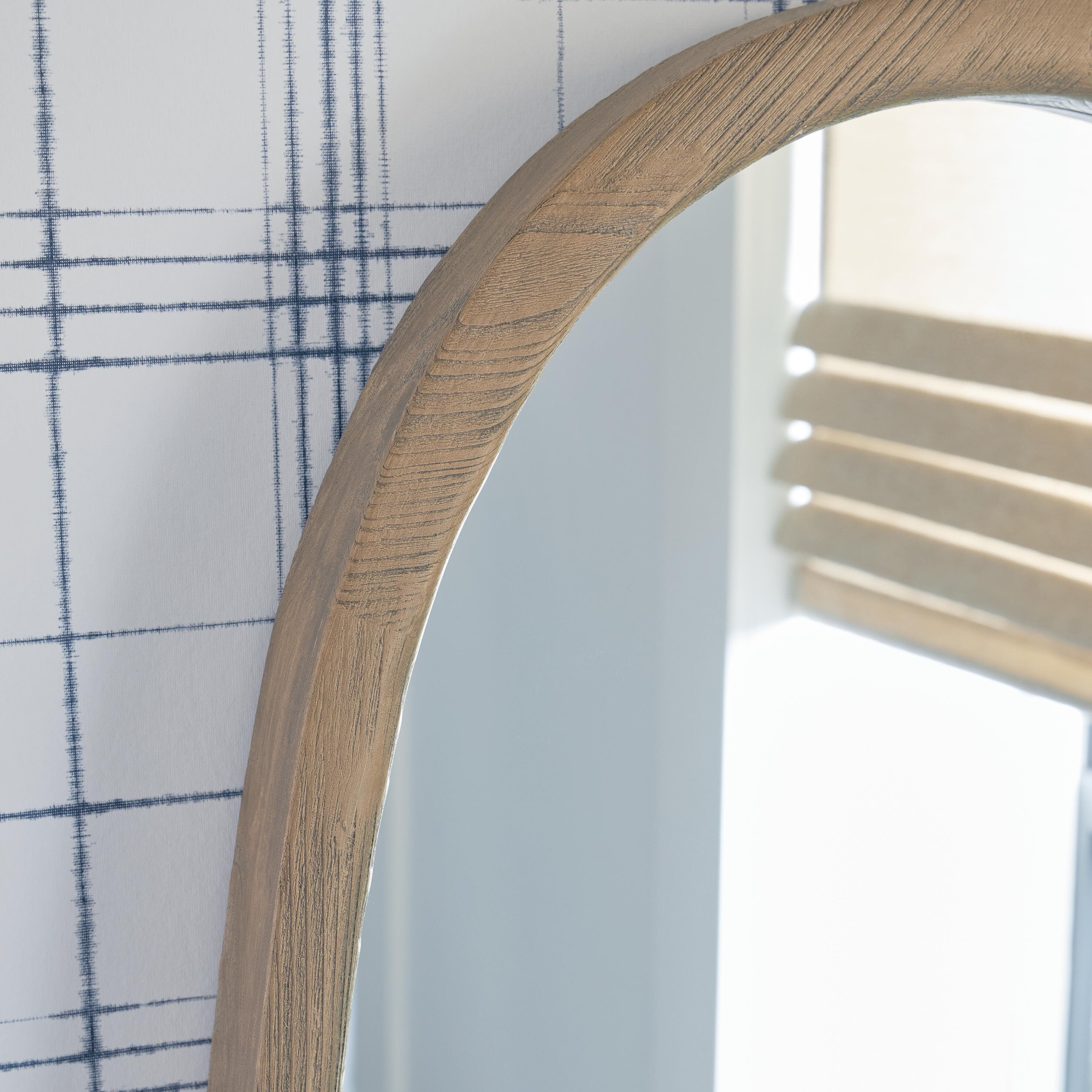 Aarilynn Accent Mirror — Brown/Beige — view 5