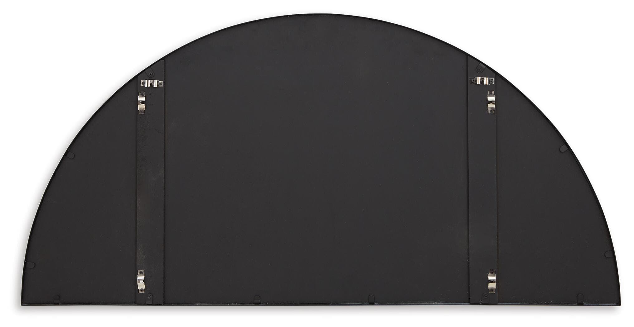 Denlow Accent Mirror — Black/Gray — view 6