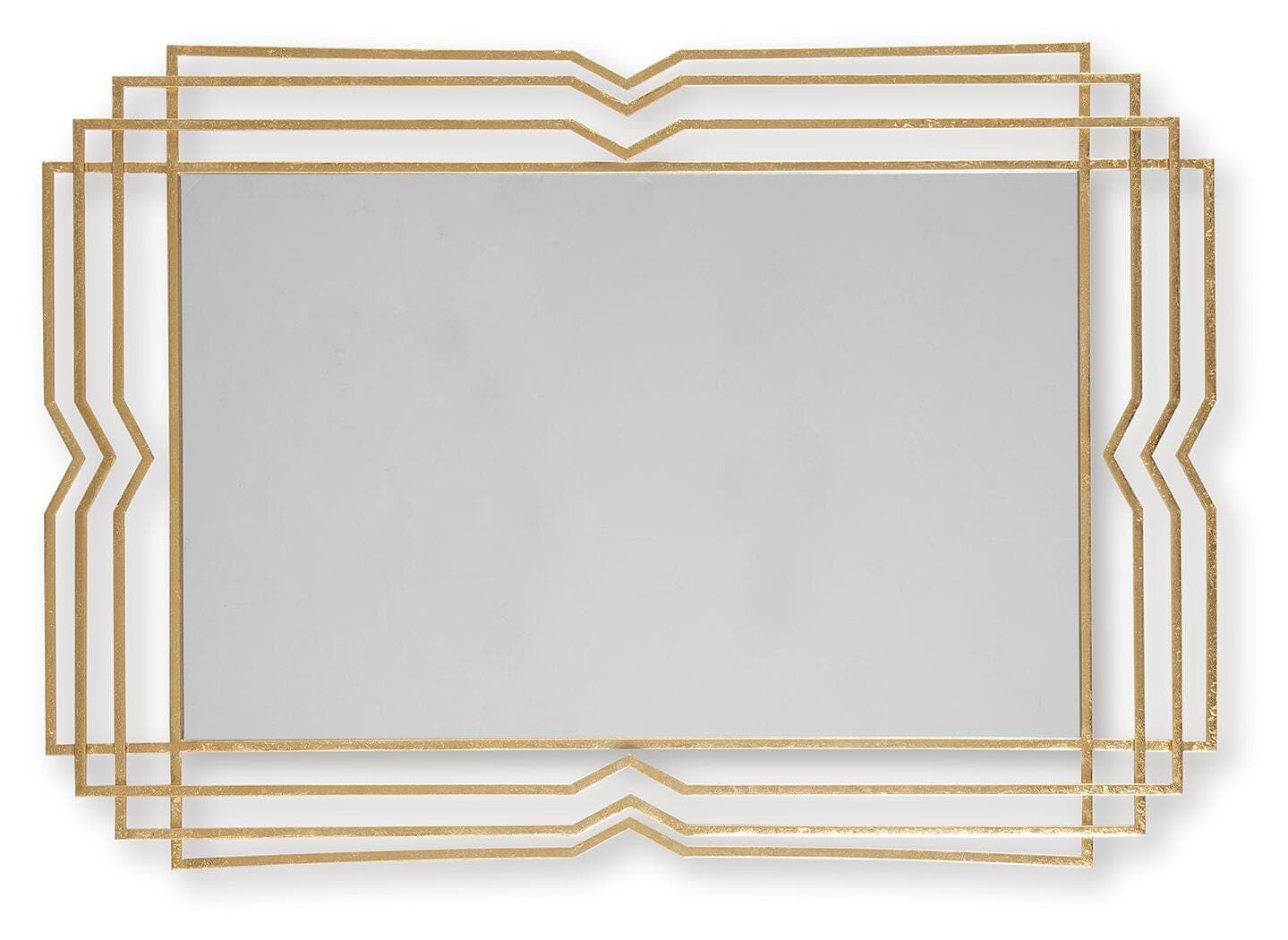 Claybrook Accent Mirror — Metallic & Yellow — view 4