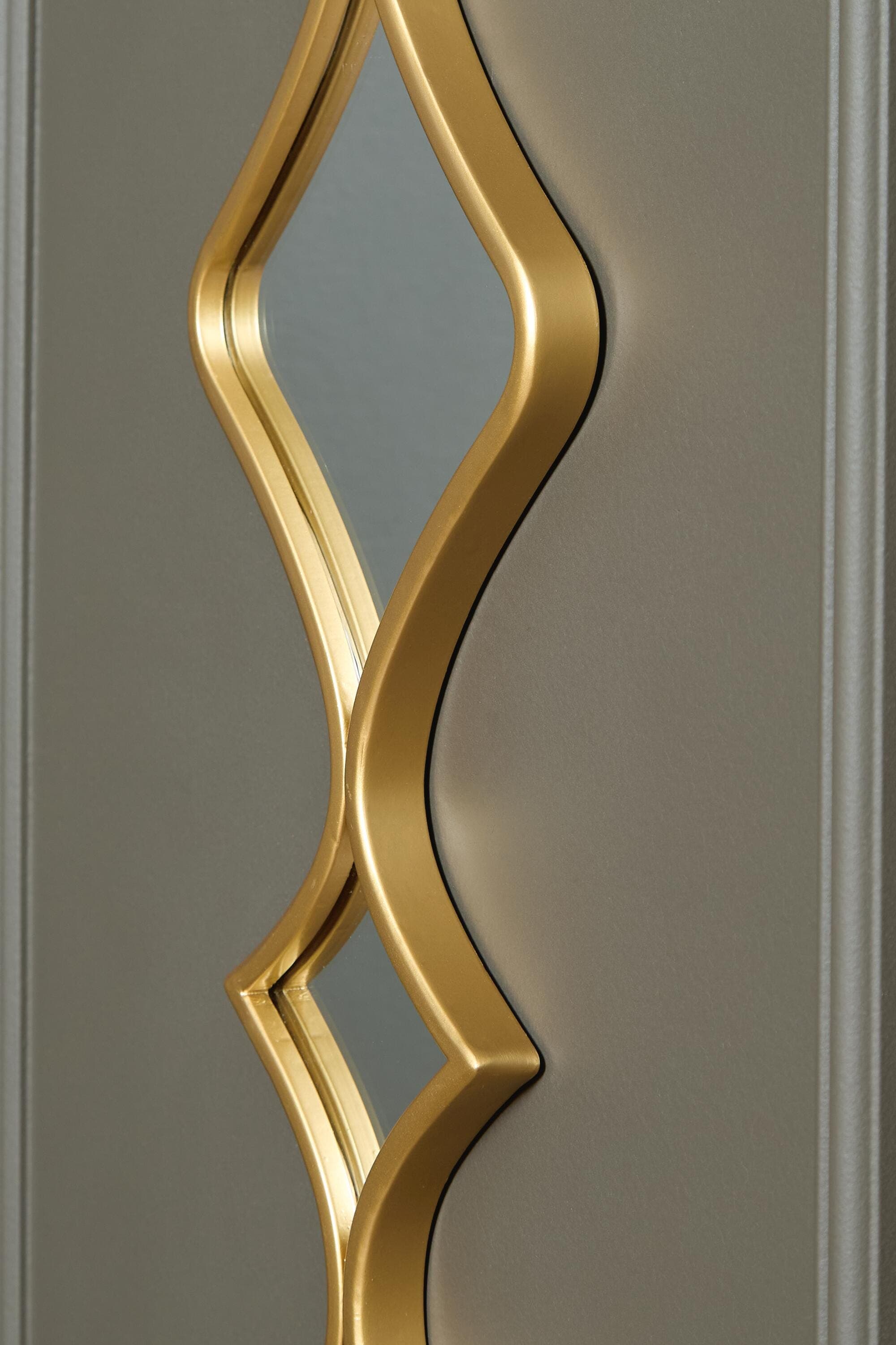 Harriswood Accent Mirror Set (Set of 2) — Metallic & Yellow — view 6