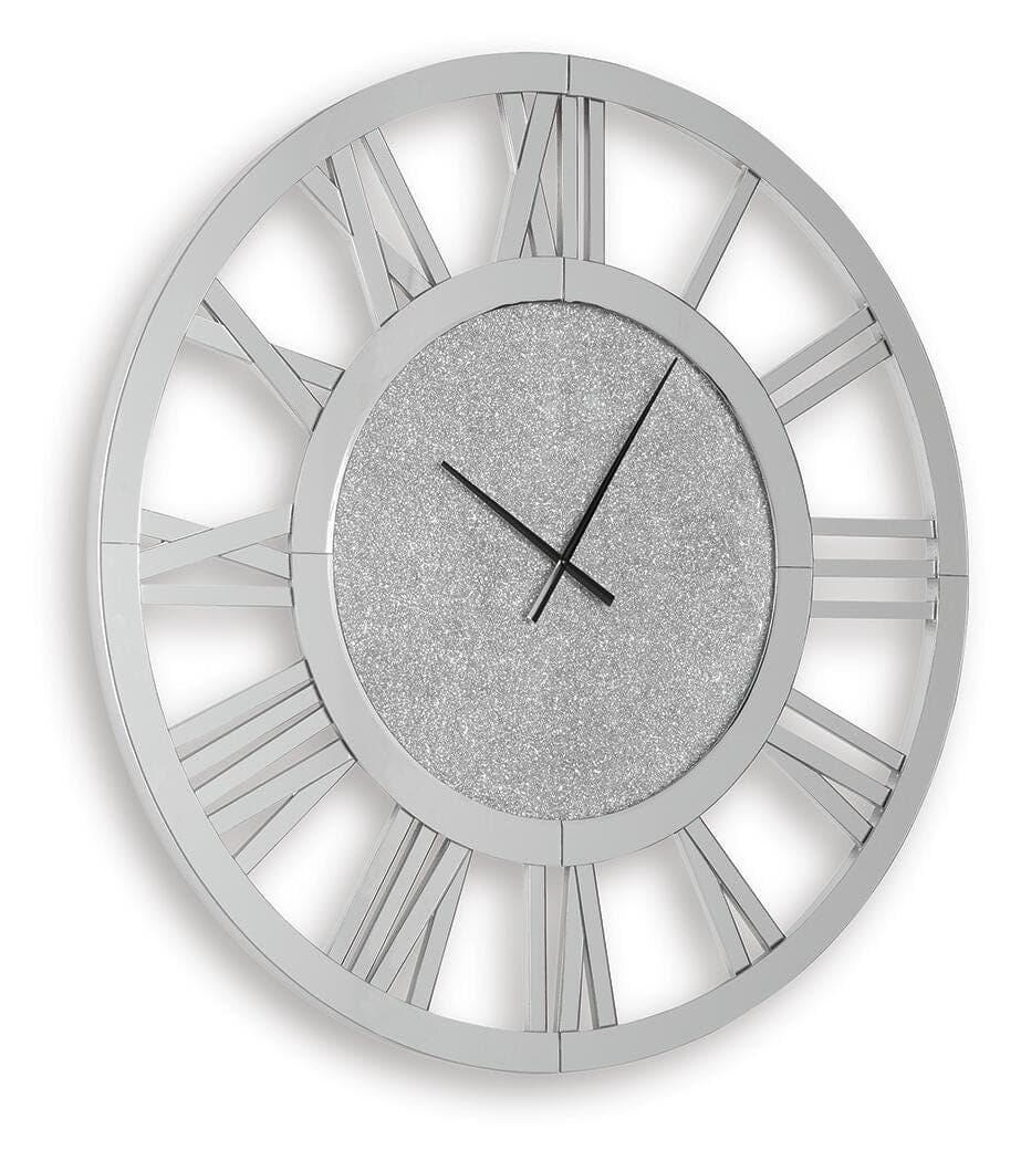 Reinport Wall Clock — Metallic & Black/Gray — view 3